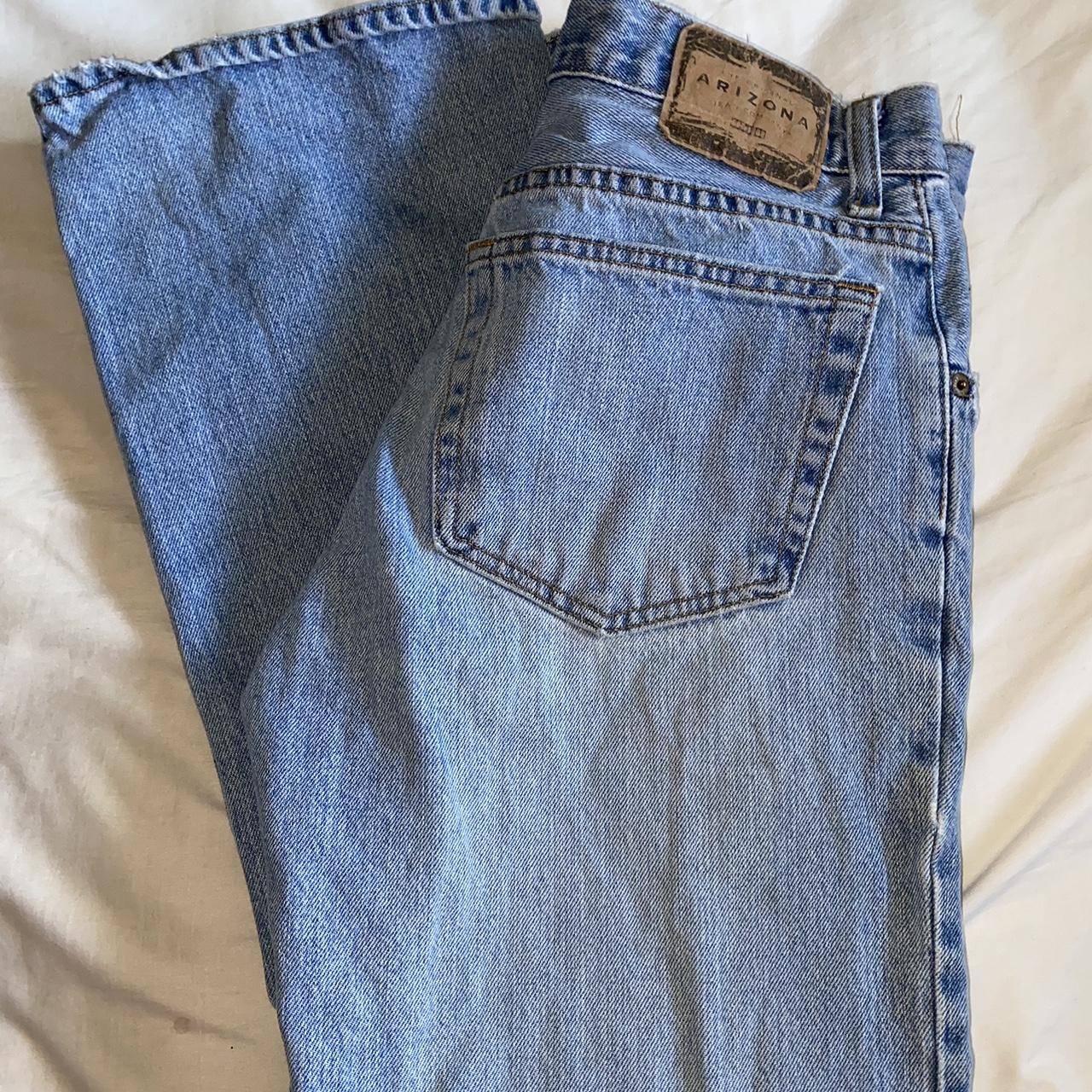 Vintage 90’s Arizona jeans Tag says bootcut but... - Depop