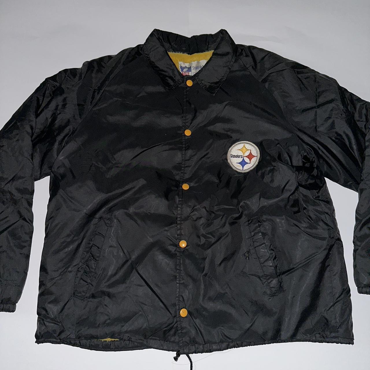 Pittsburgh Steelers Starter Men's NFL Button Jacket L