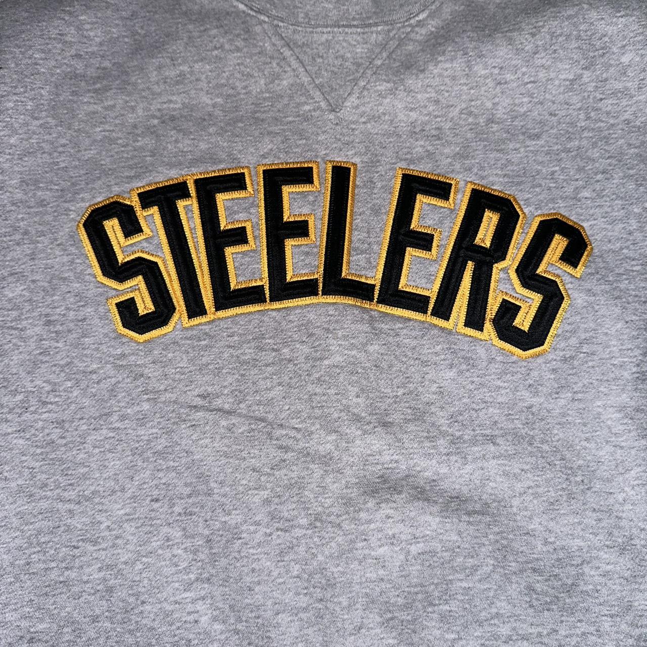 Y2K Reebok Pittsburgh Steelers 1/4 zip - Depop