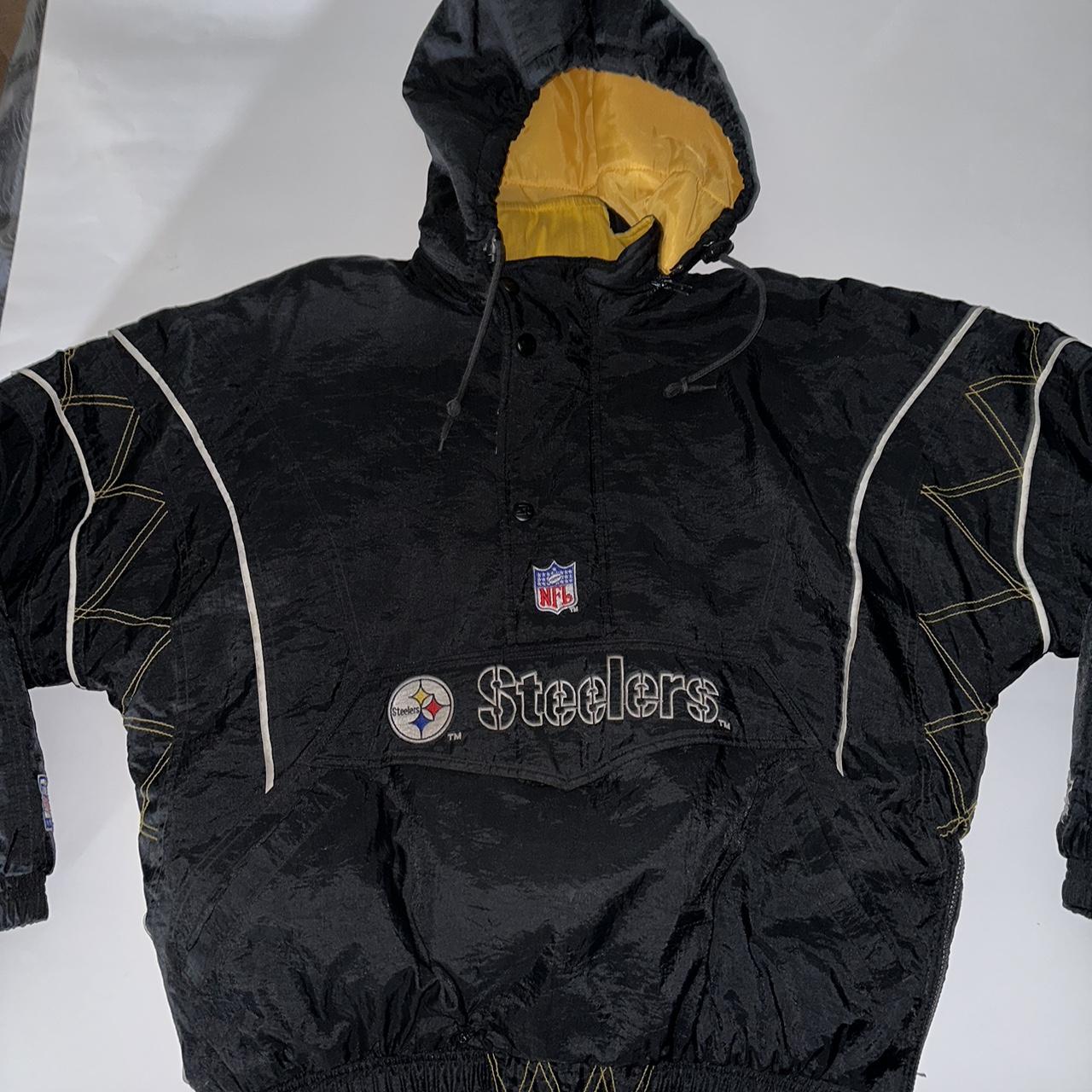 Vintage Starter Pittsburgh Steelers Anorak Jacket