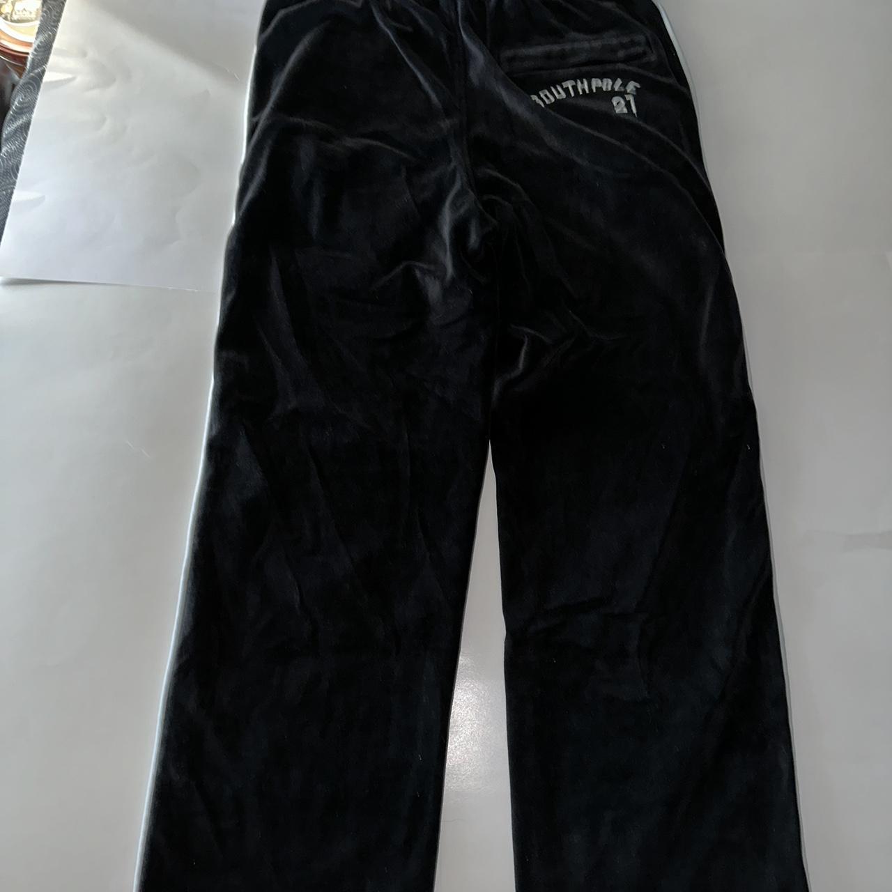 y2k southpole velour pants size L embroidered on... - Depop