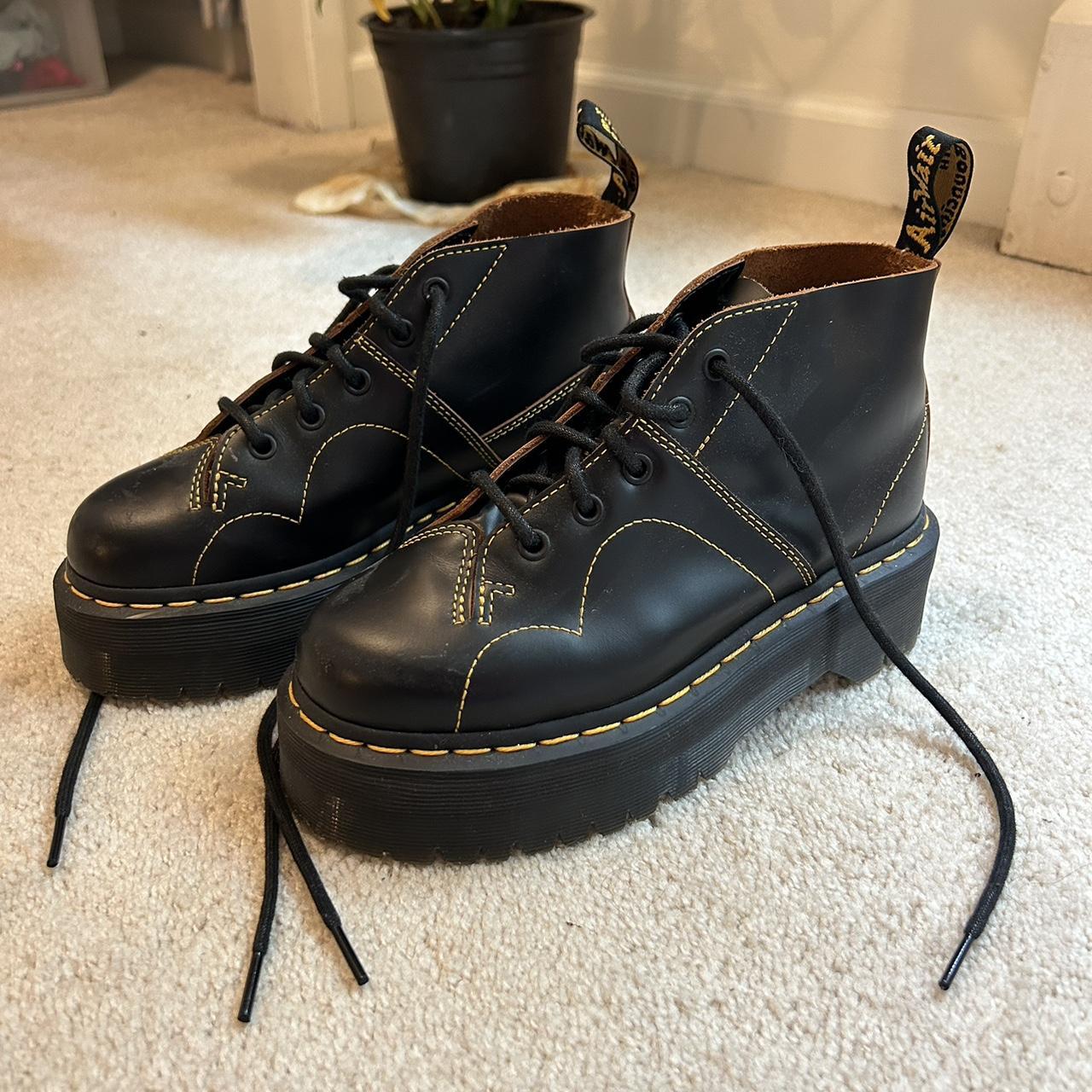 Doc Marten church platform monkey boots Only worn. Depop