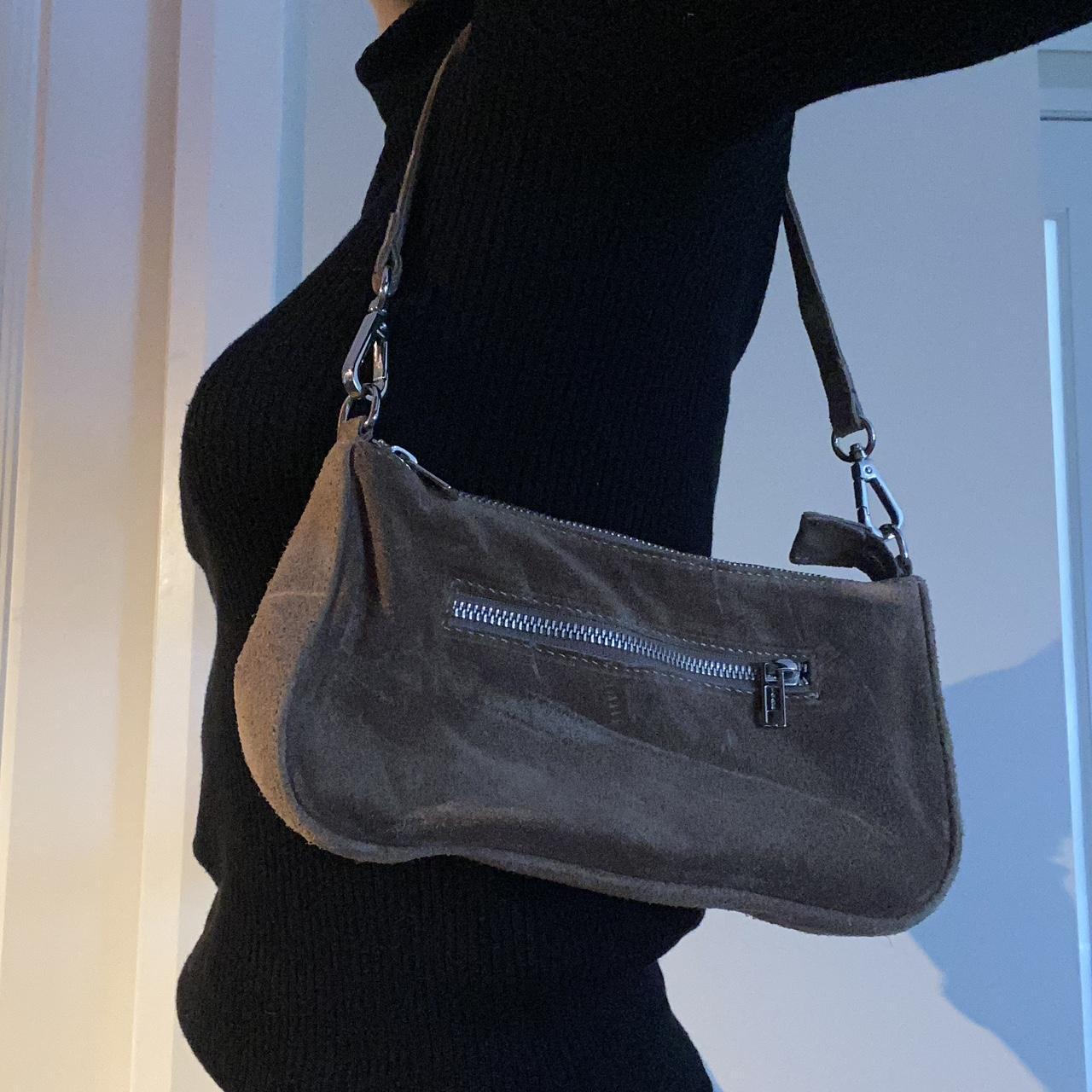 Brandy Melville, corduroy, Brown, baguette bag.... Depop