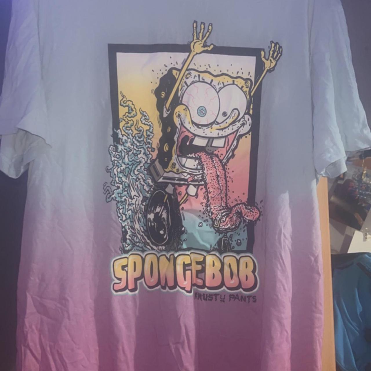 Primark SpongeBob Tshirt Worn once Depop