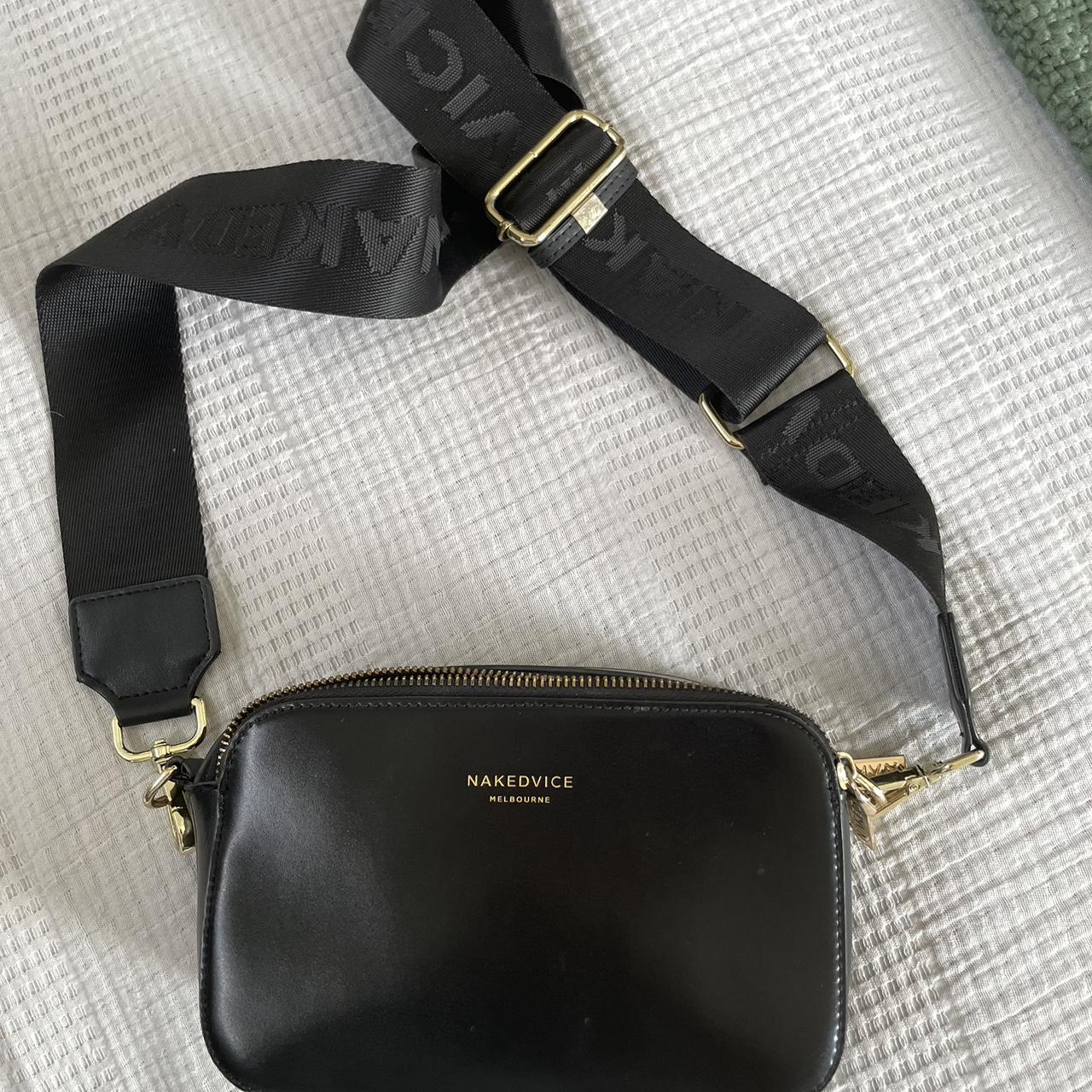 NAKEDVICE original bag Gold accessories and black... - Depop