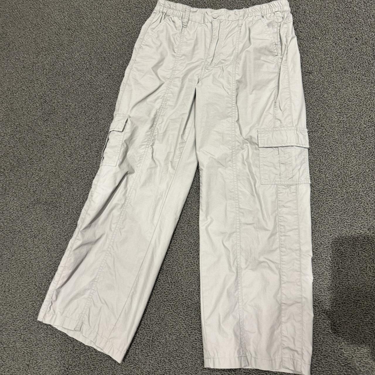 Grey Supre Cargo Pants Aus Size 10 Colour Slightly Depop