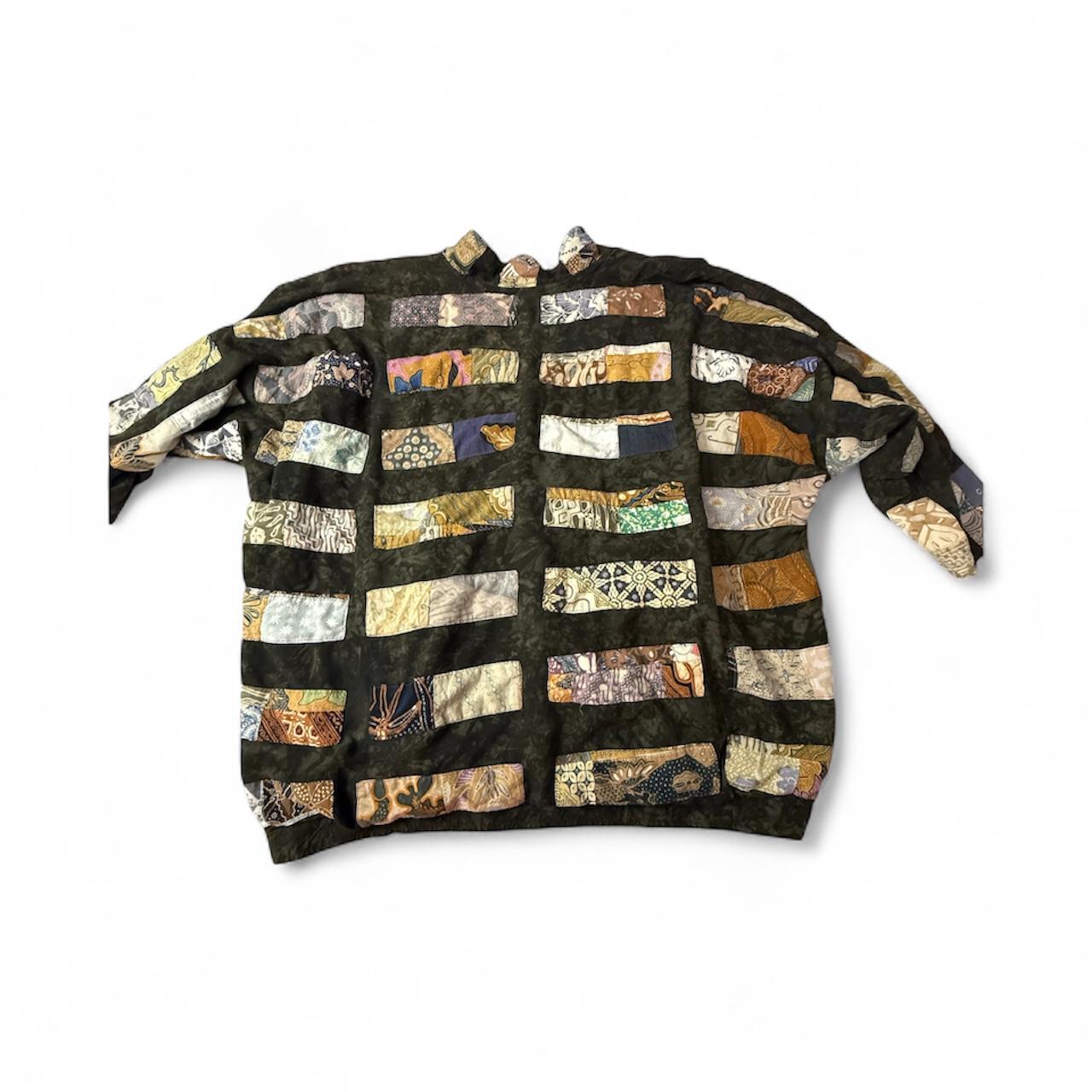 Women's Jacket - Multi/Black – Unique patchwork j… - image 5