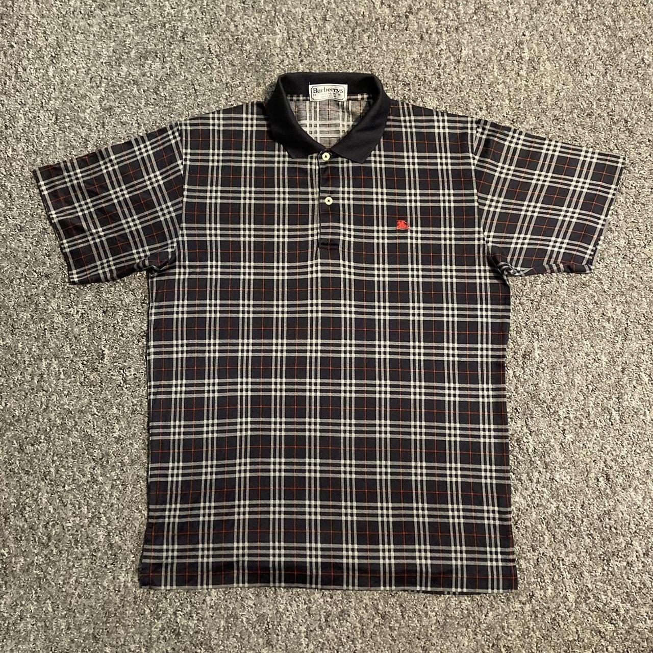 Burberry nova check polo on sale