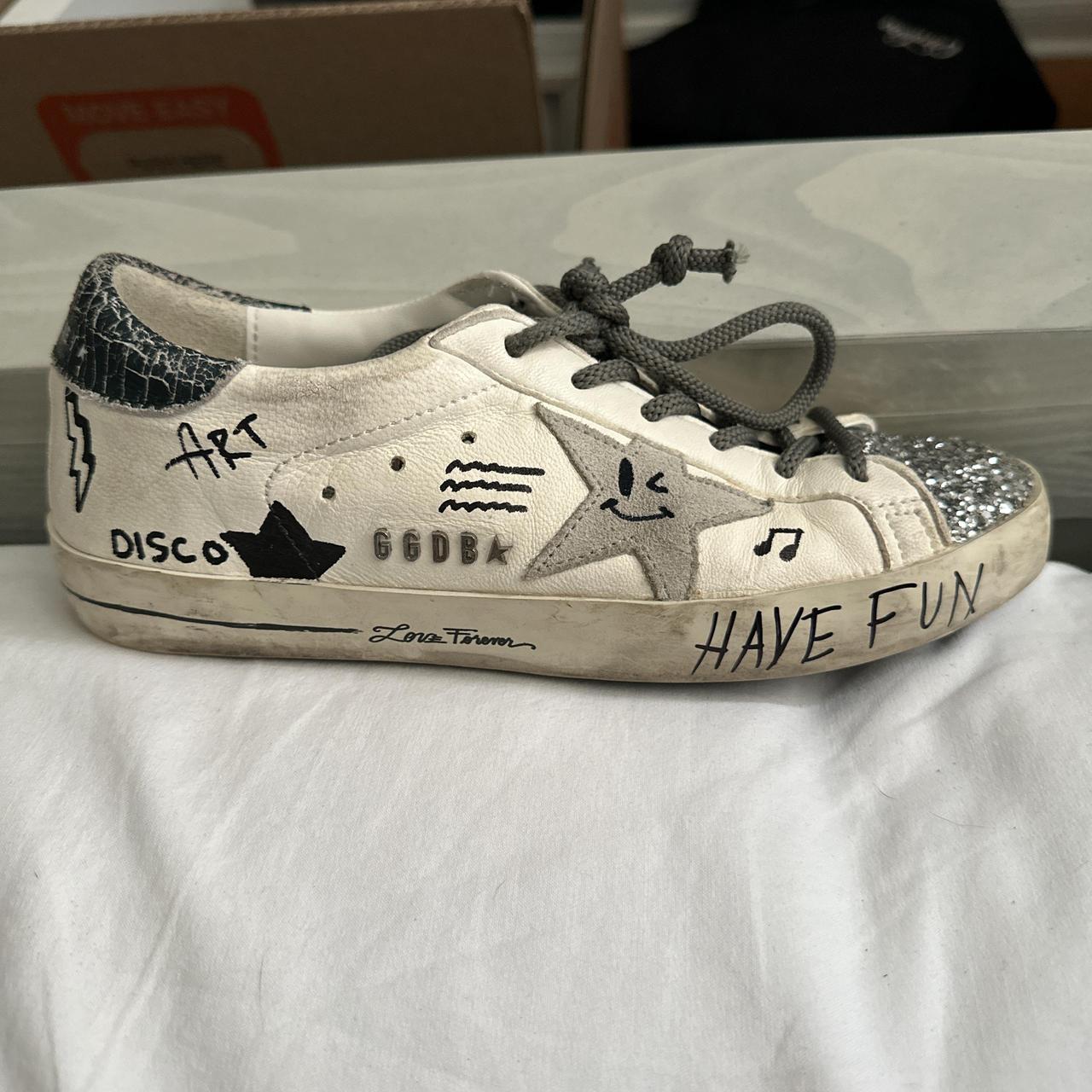 Customization Ideas Golden Goose Stardan Colour-block Sneakers