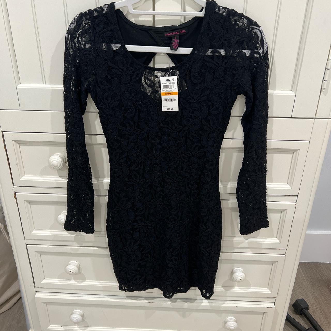 Macy's Women's Black Dress | Depop