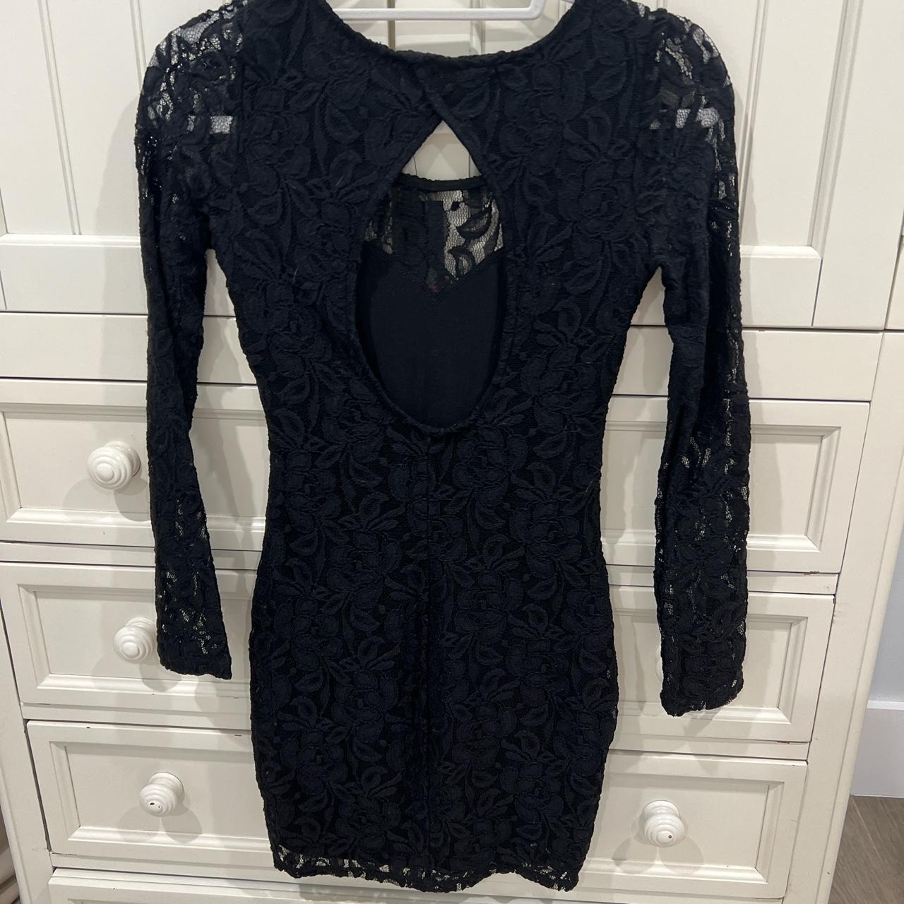 Macy's Women's Black Dress | Depop