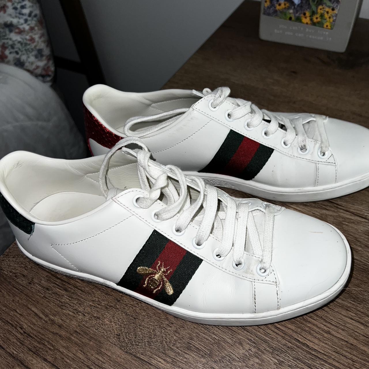 Gucci worn sales sneakers