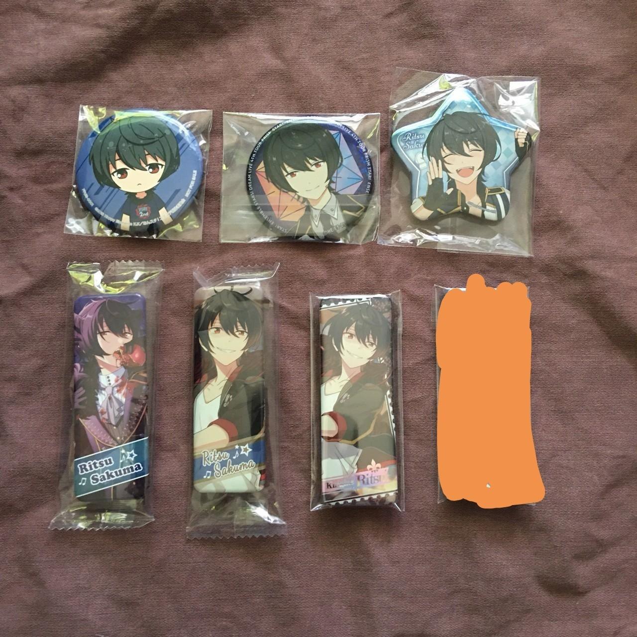 Enstars Ritsu Sakuma Lot ⚡Wear on the items, back... - Depop