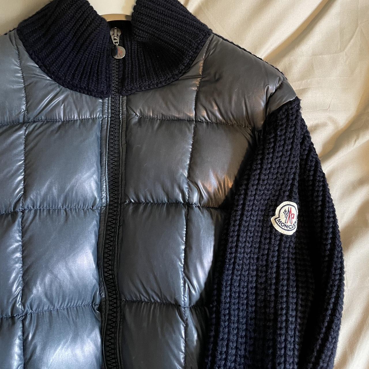 Mens Moncler Maglione Tricot Cardigan, Worn but... - Depop