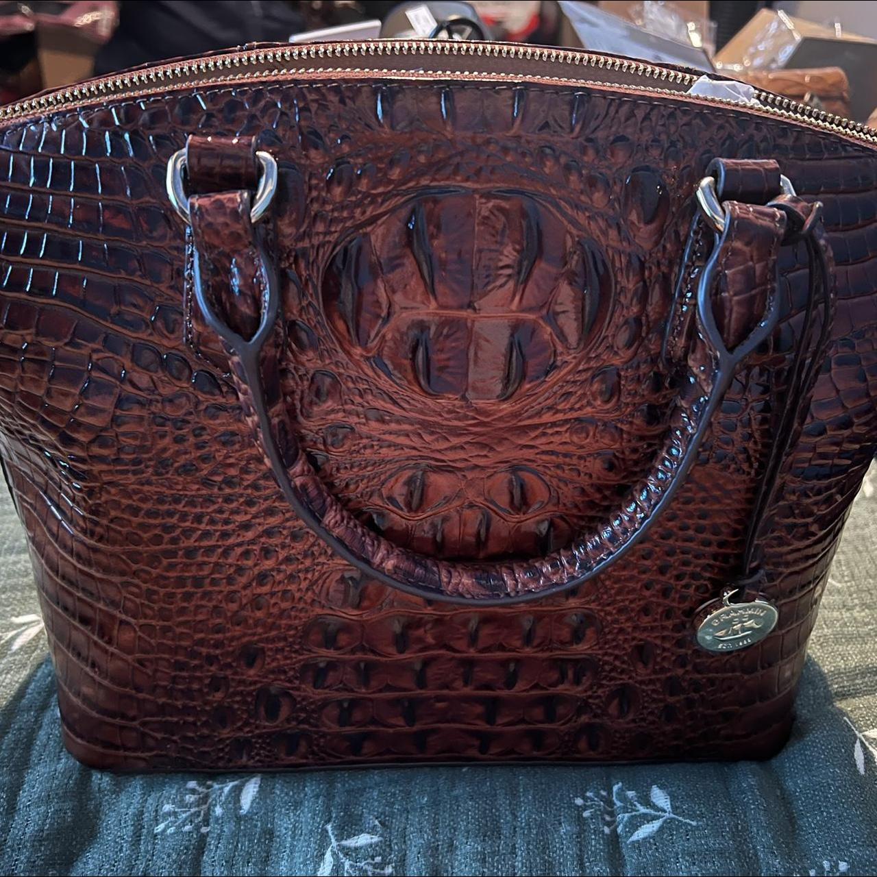 Brand new Brahmin Bag #leather #alligatorpurse - Depop