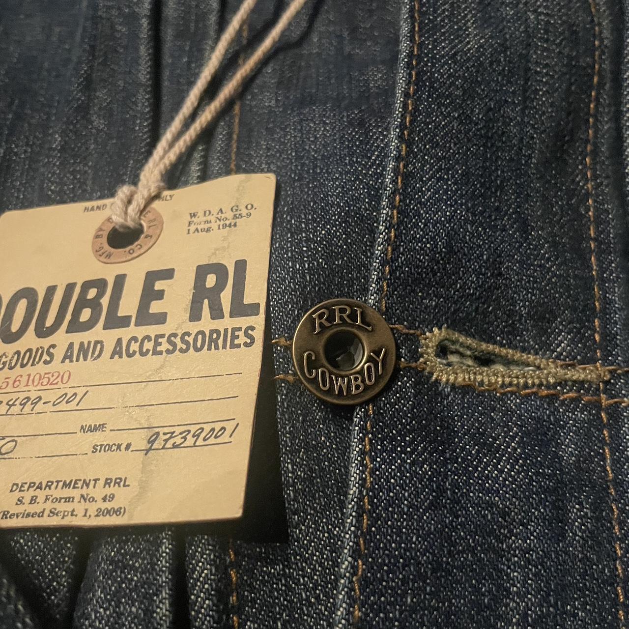 DOUBLE RL (RRL) cowboy denim jacket, tokyo... - Depop