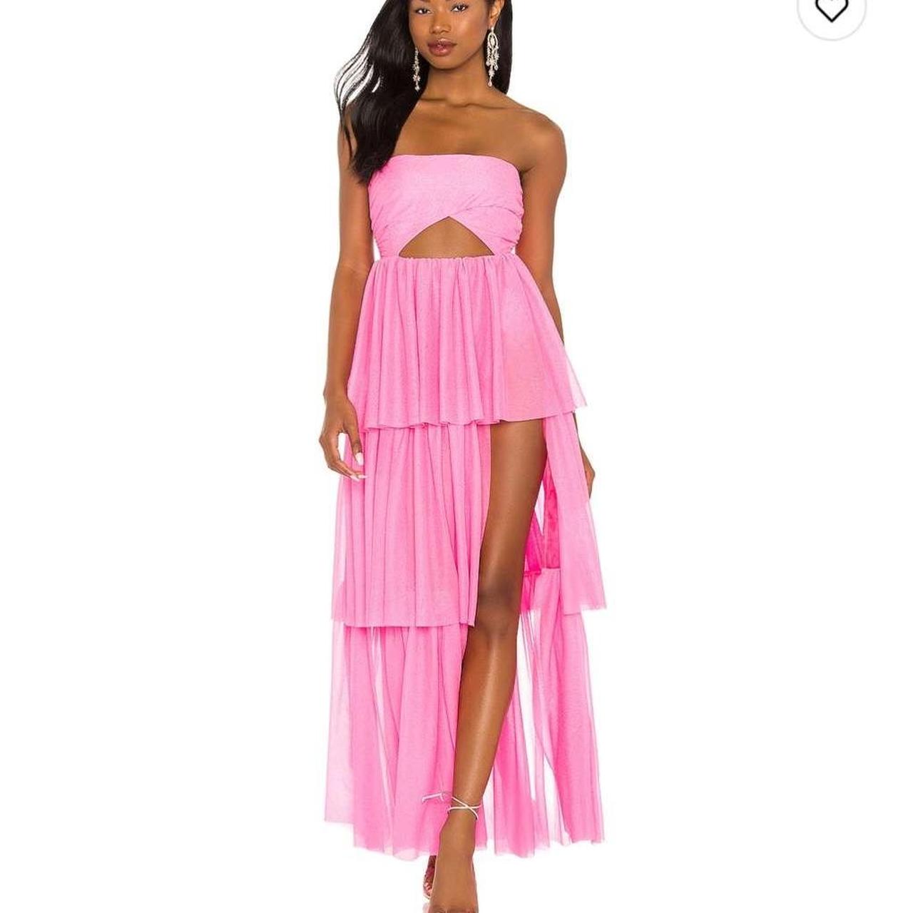 Revolve pink fashion gown