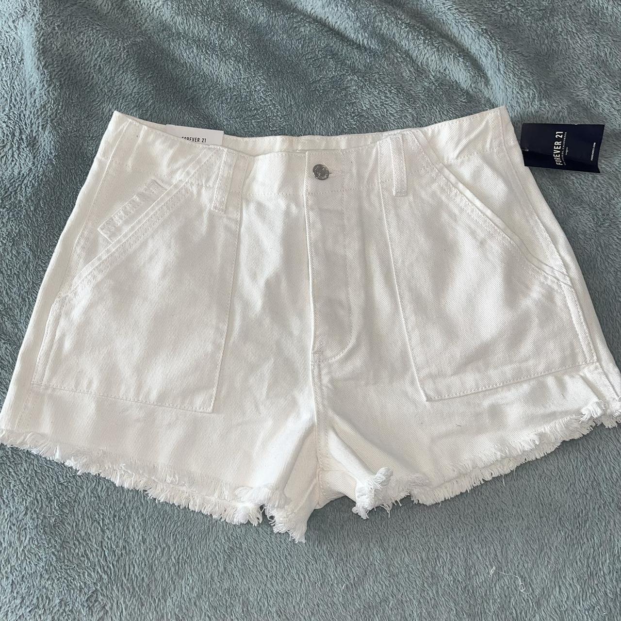 BRAND NEW FOREVER 21 White Denim