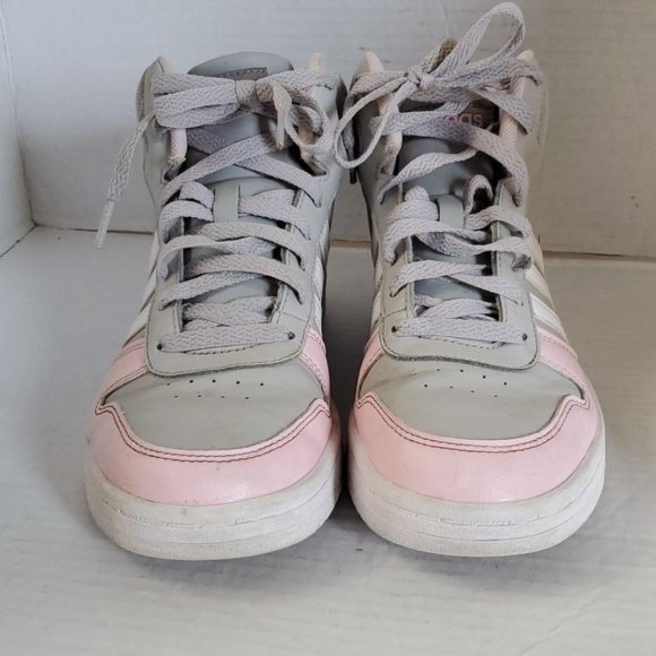 Adidas neo 2024 pink high tops