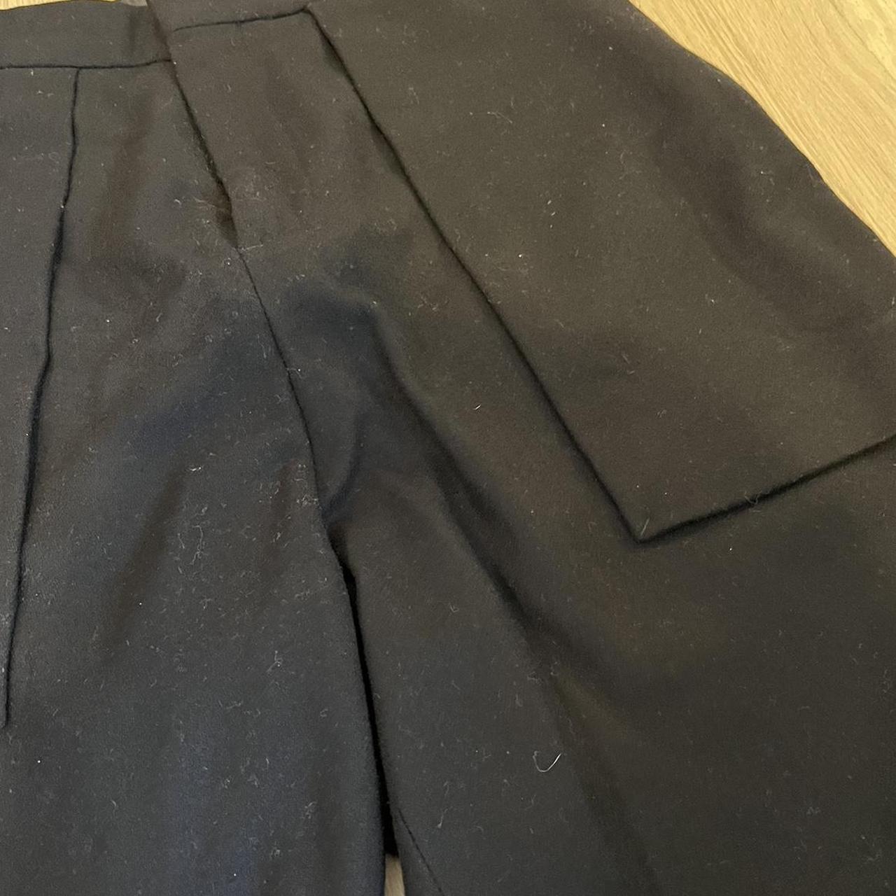 Cos Slacks with pop out pockets in black 30 x... - Depop