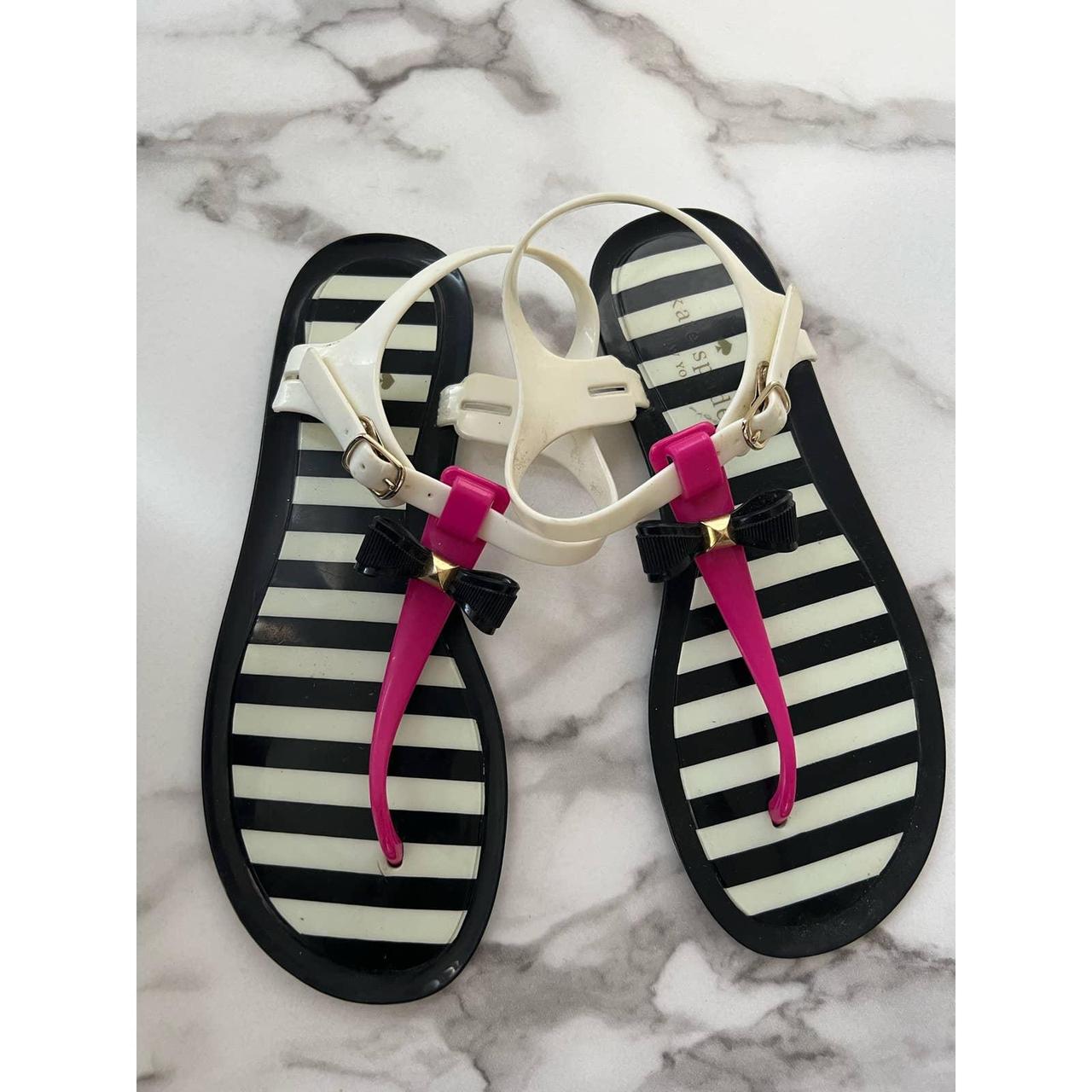 Kate spade jelly sale flip flops