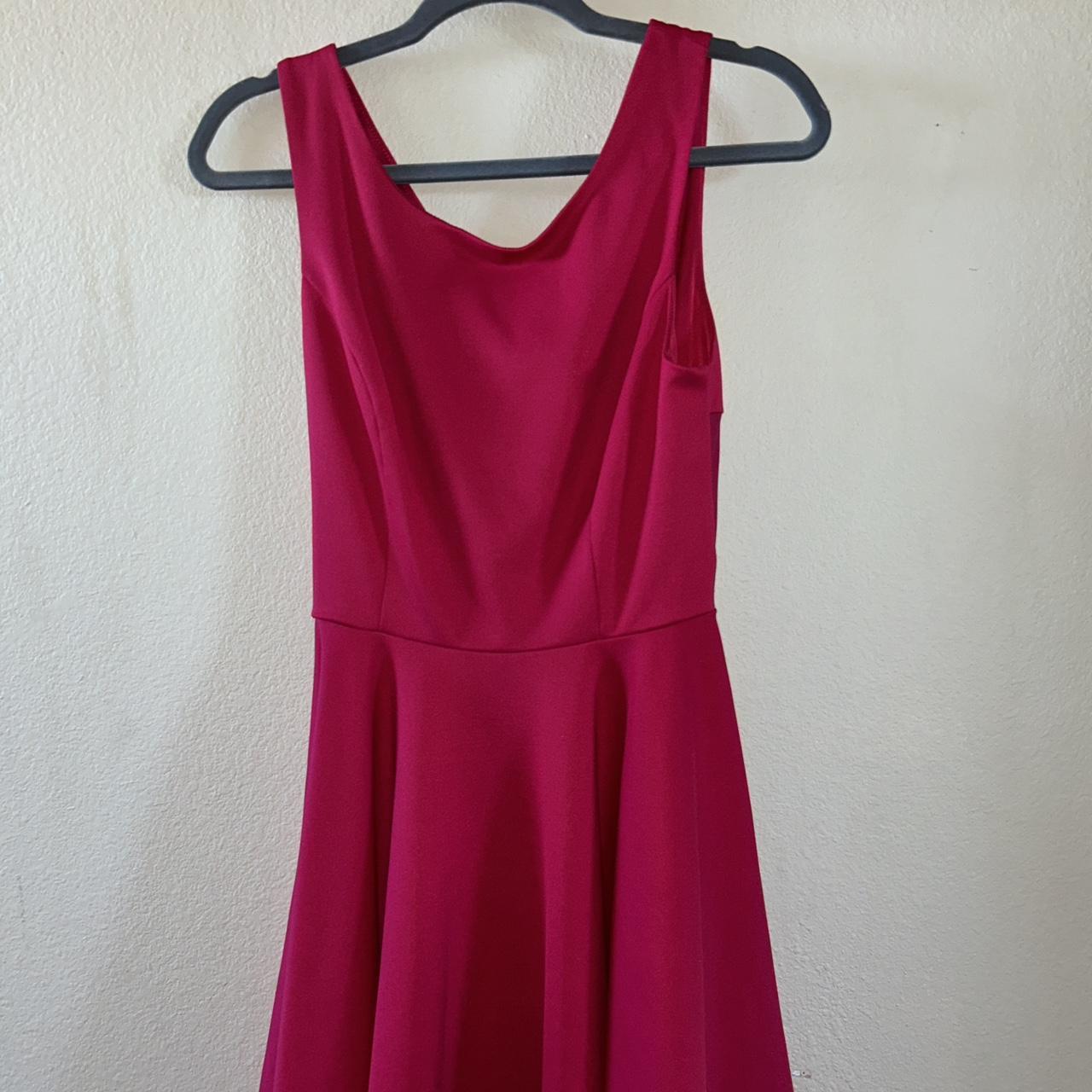 Guess hot pink dress best sale