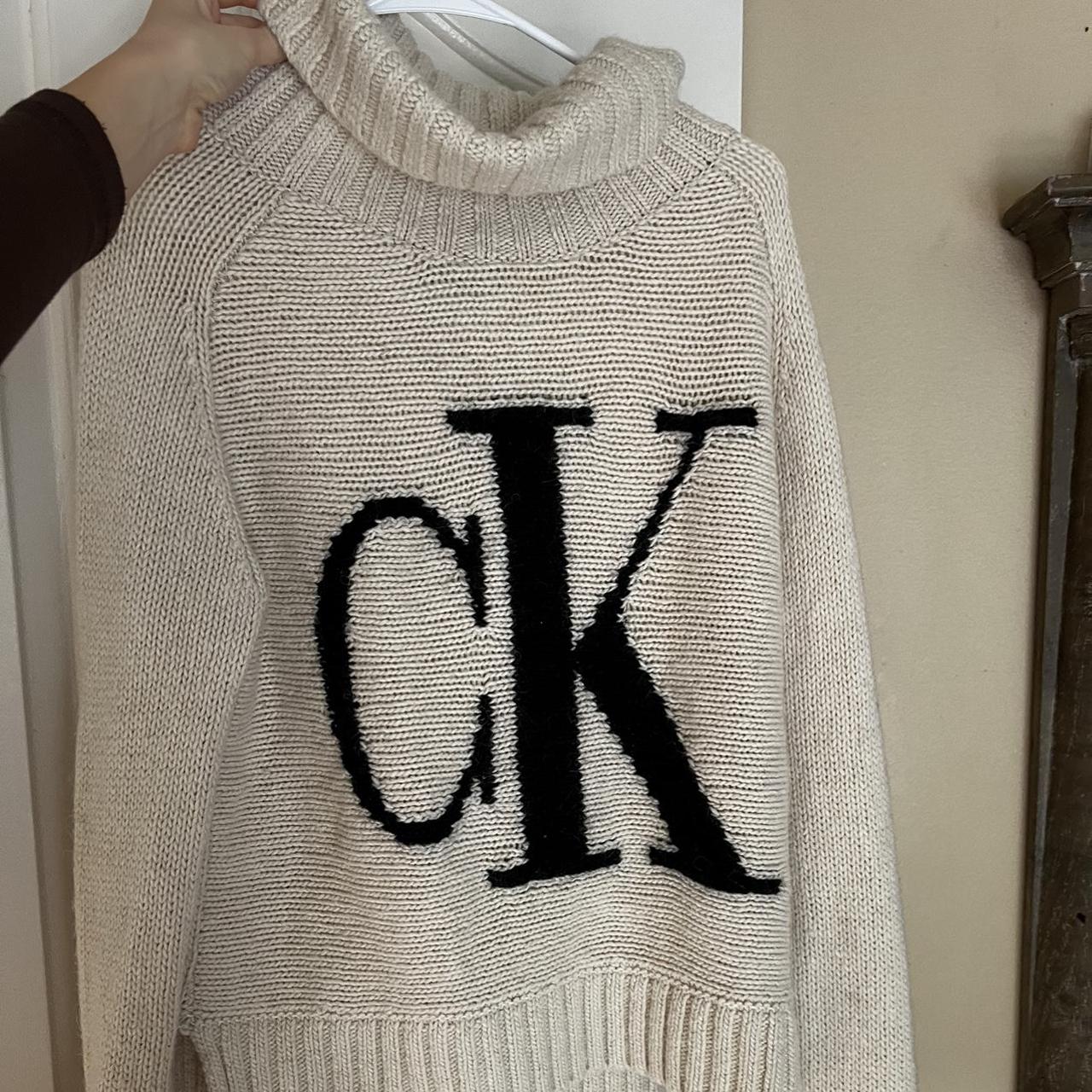 Calvin klein wool outlet sweater