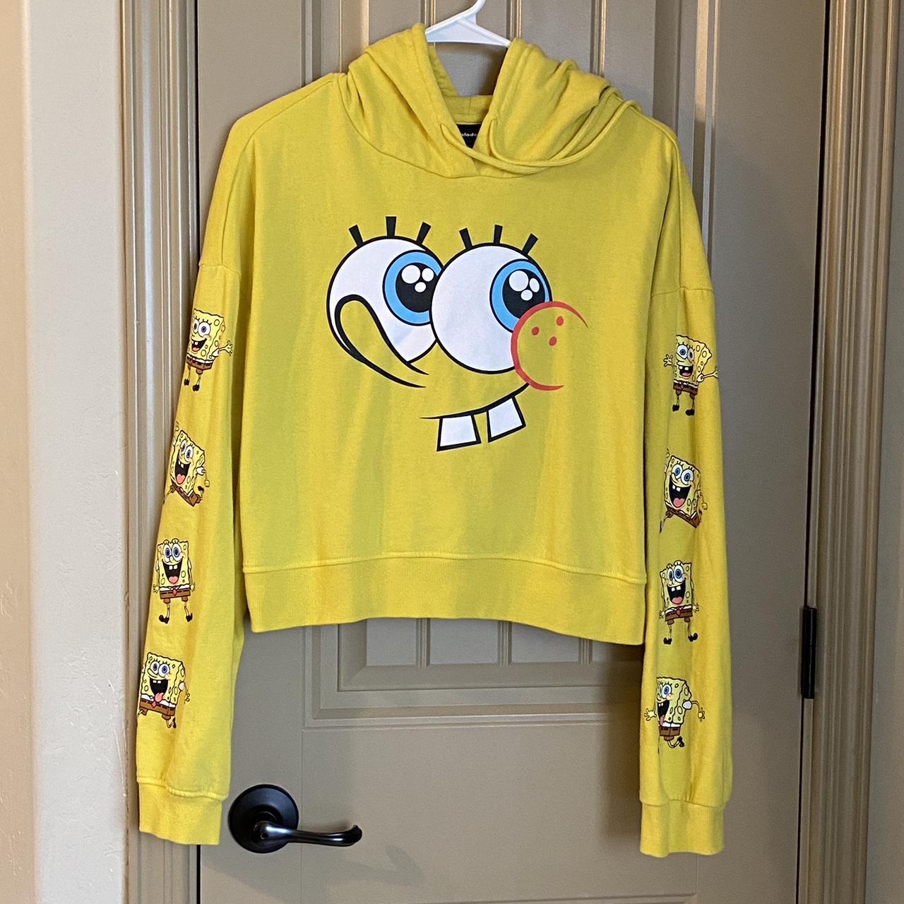 Girls SpongeBob Hoodie Depop