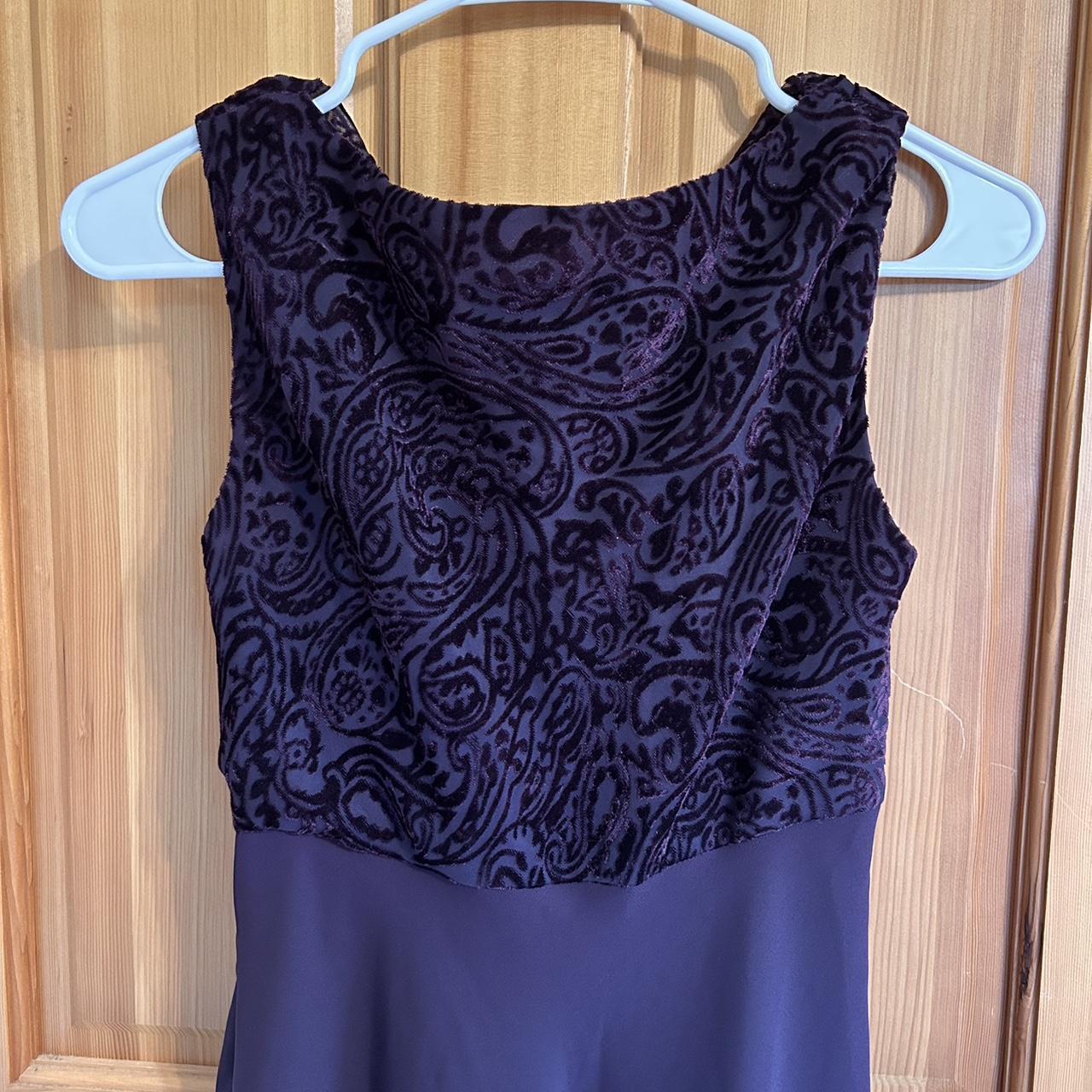 Stunning vintage plum velvet gown!💜 Barely worn and... - Depop