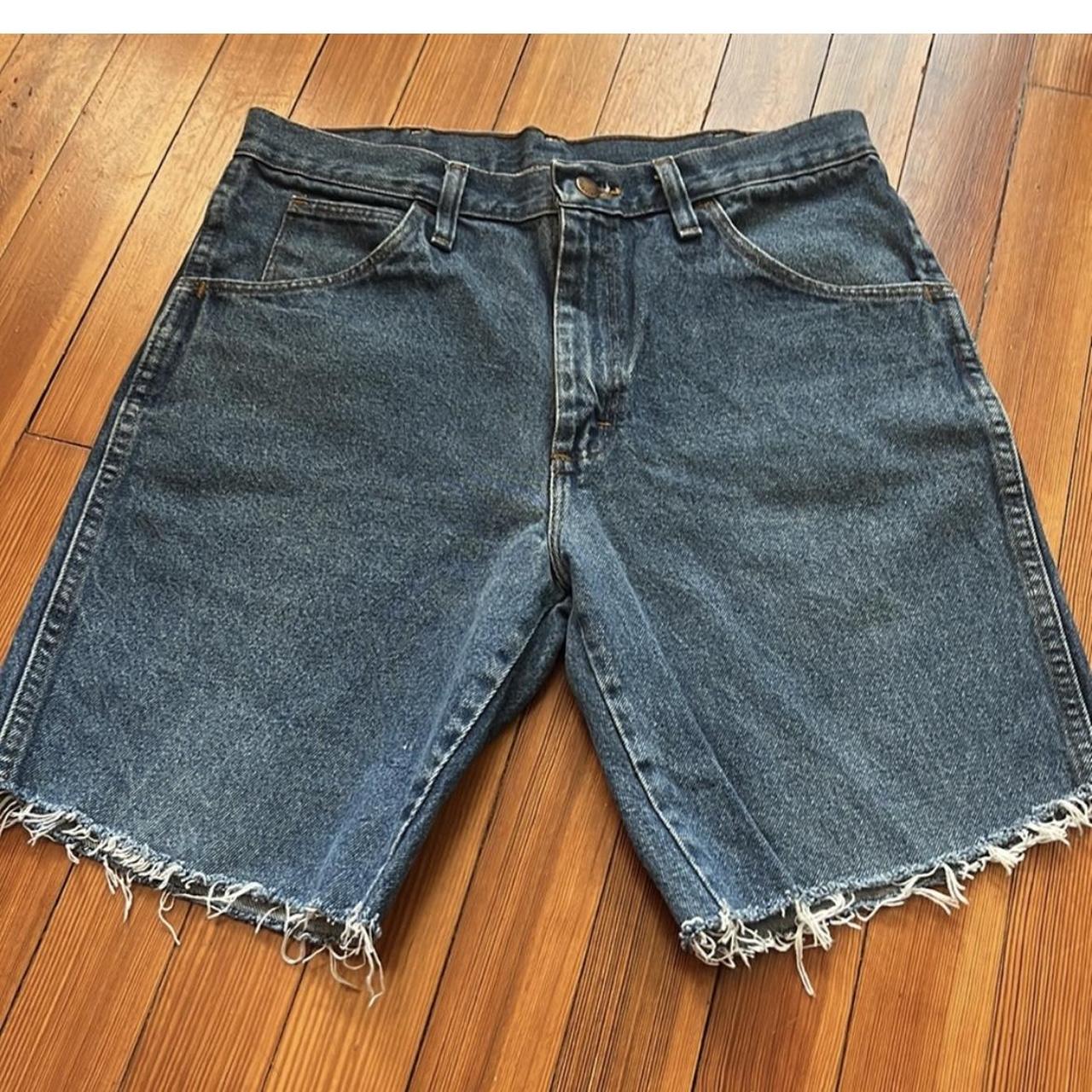 Rustler Cut Jean Shorts 30. #vintage #supreme #y2k - Depop