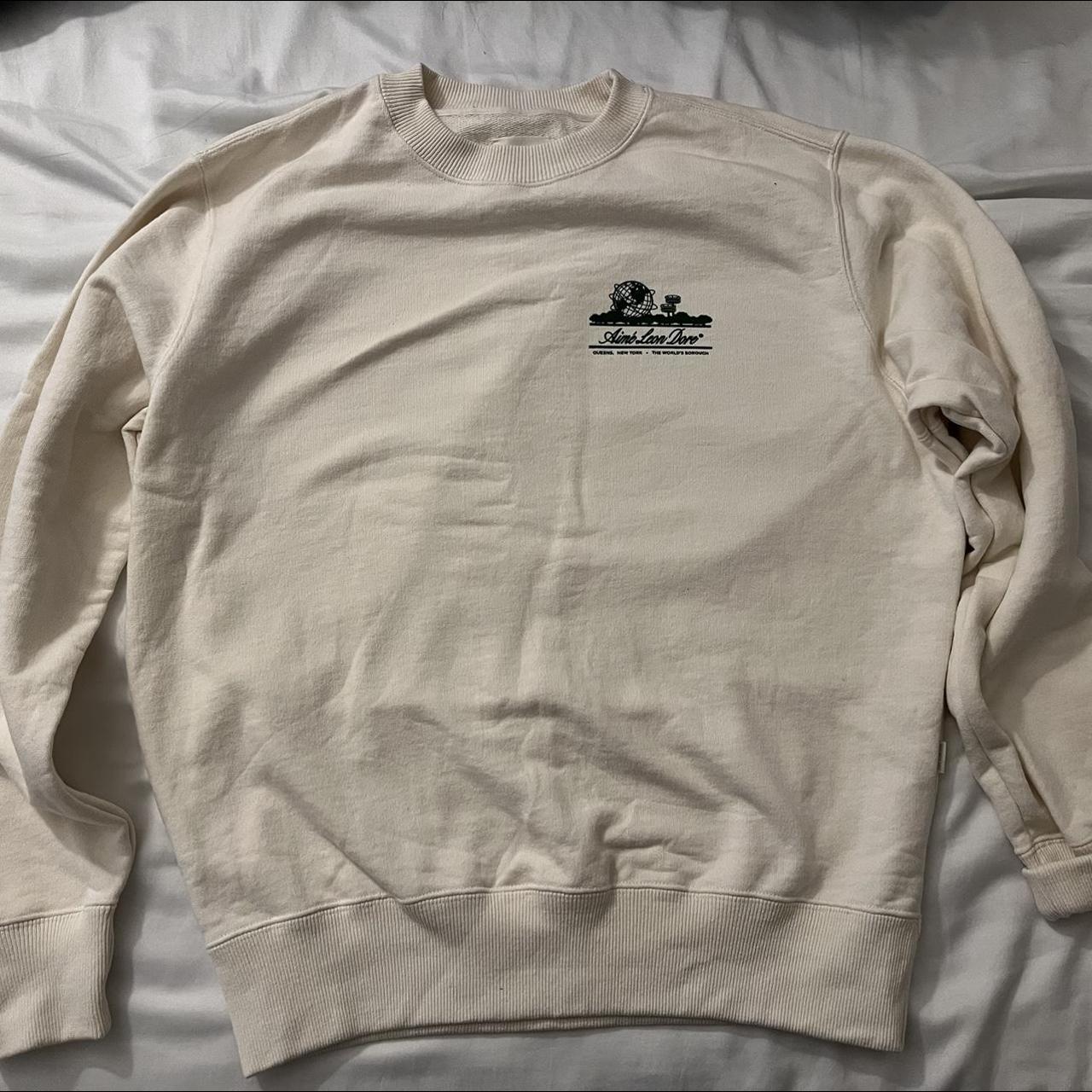 Aime Leon D'ore Unisphere Crewneck in Cream | Depop