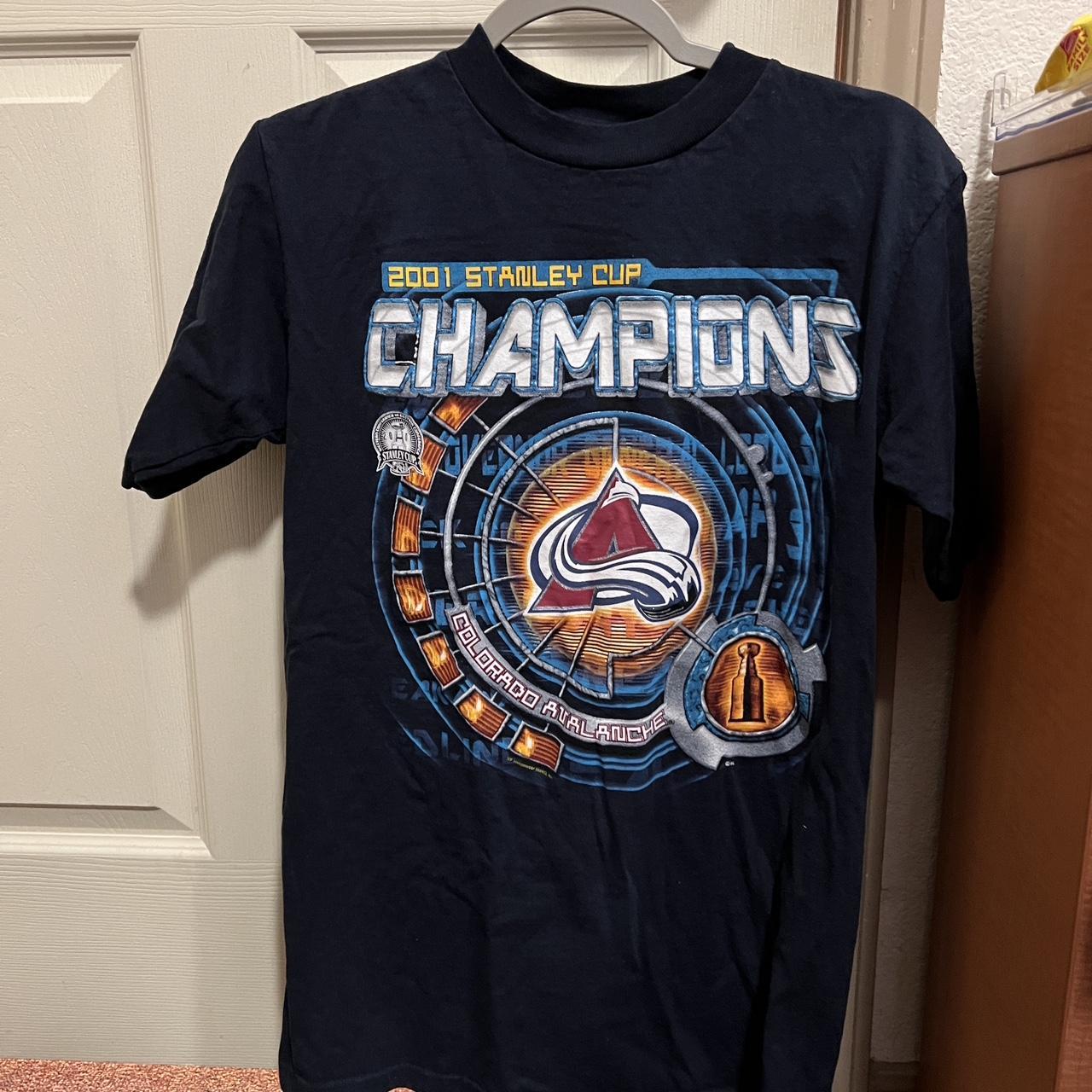 Colorado Avalanche Stanley Cup 2001 Champions shirt t-shirt by To