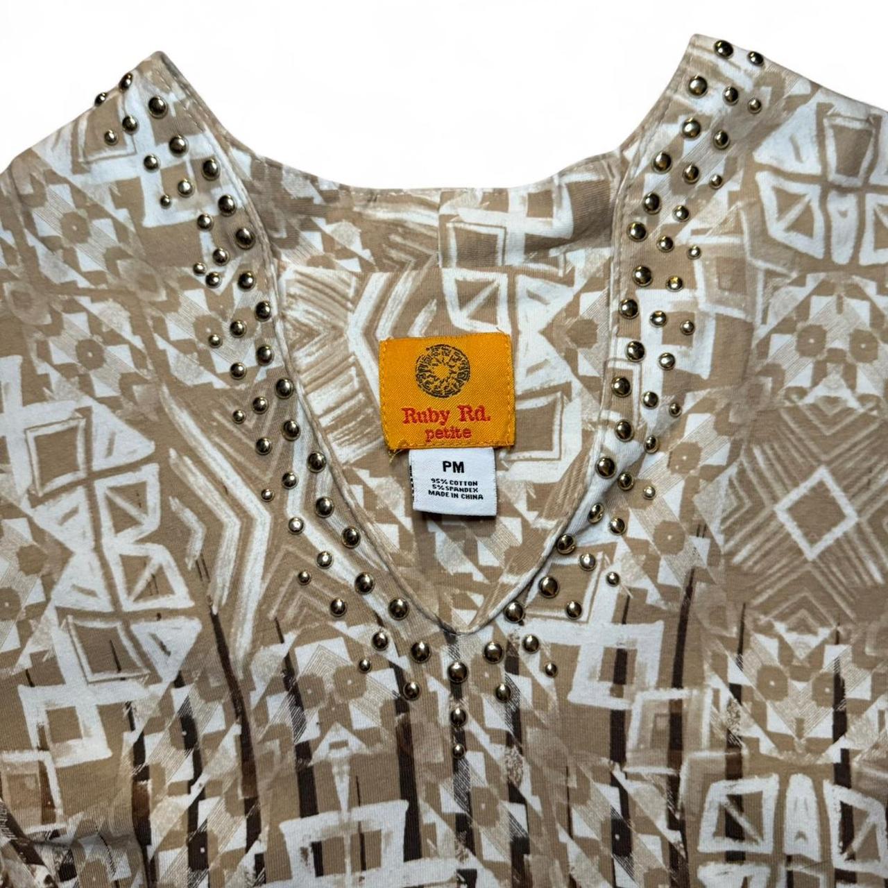 Ruby Rd. Women's Blouse - Brown/Multi - M – Ruby … - image 2