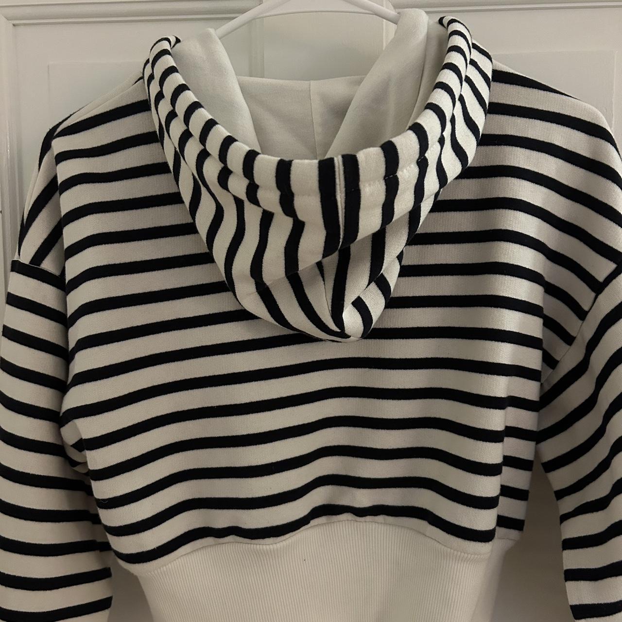 ★ZARA★ STRIPED HOODIE STRIPED KNIT HOODIE - striped | ZARA United States