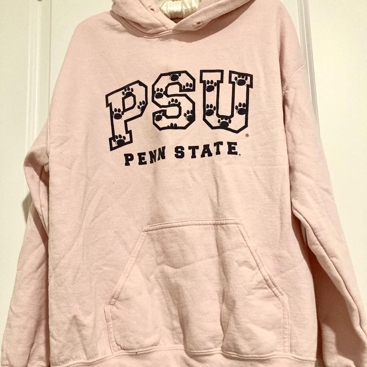 Pink penn state clearance sweatshirt