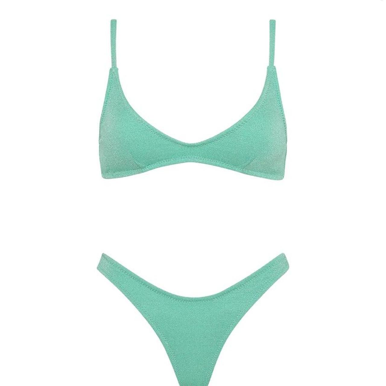 Great condition Triangl bikini with bag! pretty... Depop