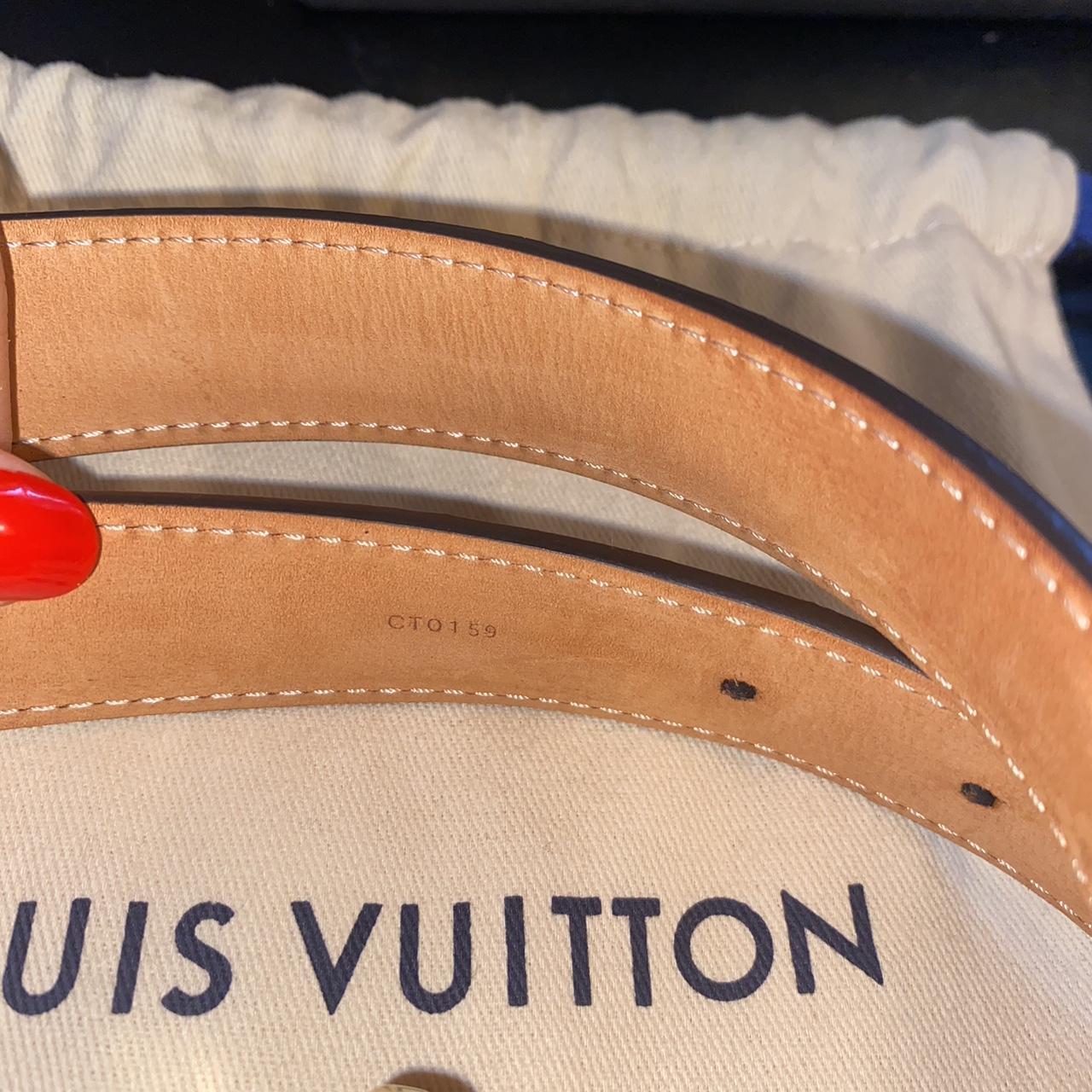 Louis Vuitton - Mini 25 MM Damier Ebene Belt - Style | Depop Louis Vuitton - Mini 25 MM Damier Ebene Belt - Style | Depop