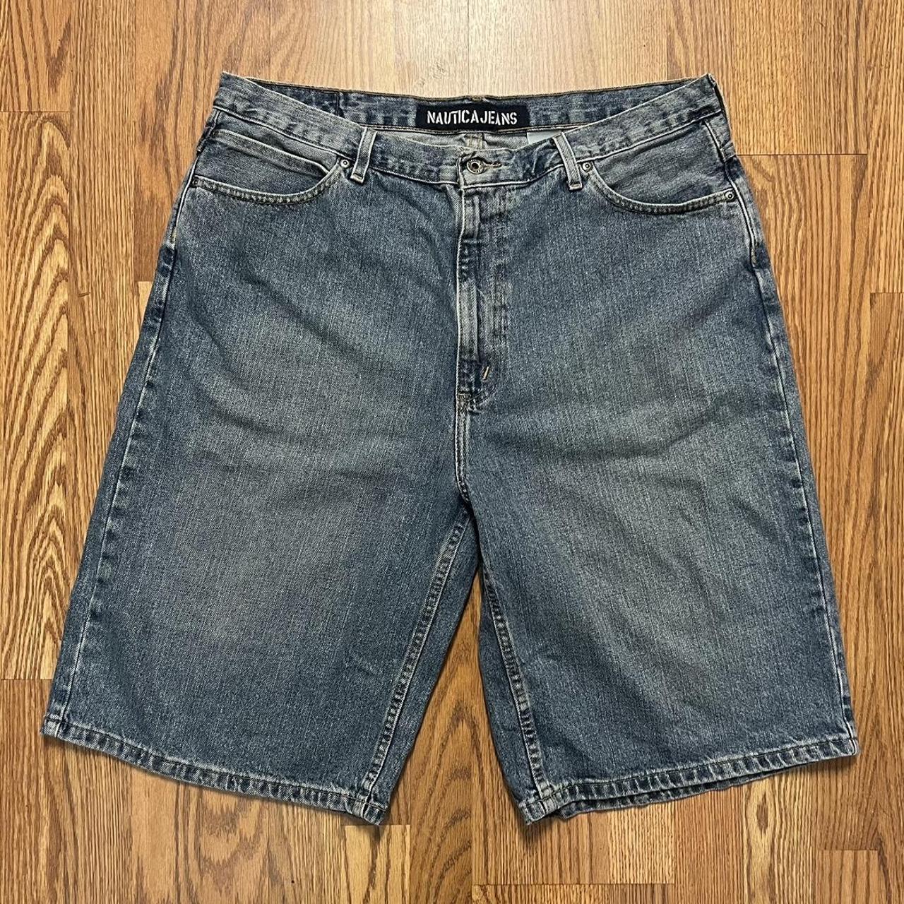 Y2K Nautica Baggy Jorts Great Condition 38 Waist... - Depop