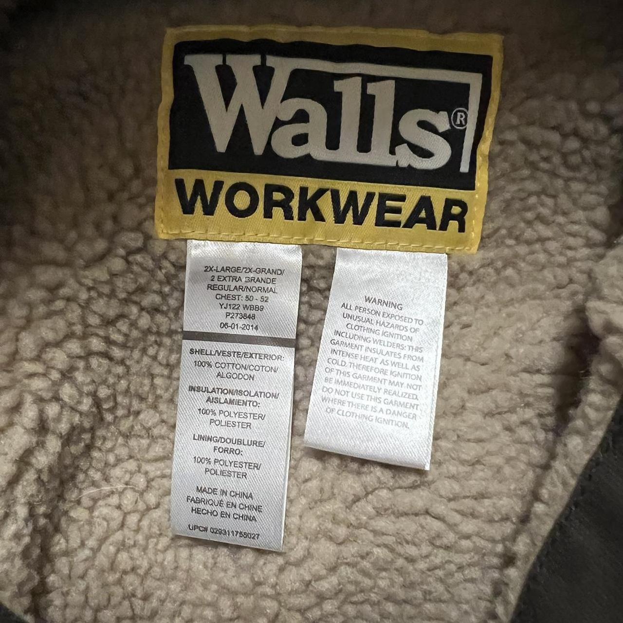 Walls Workwear “Carhartt Style” Fuzzy Interior... Depop