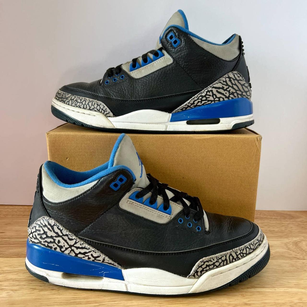 Air jordan 3 sale sport blue