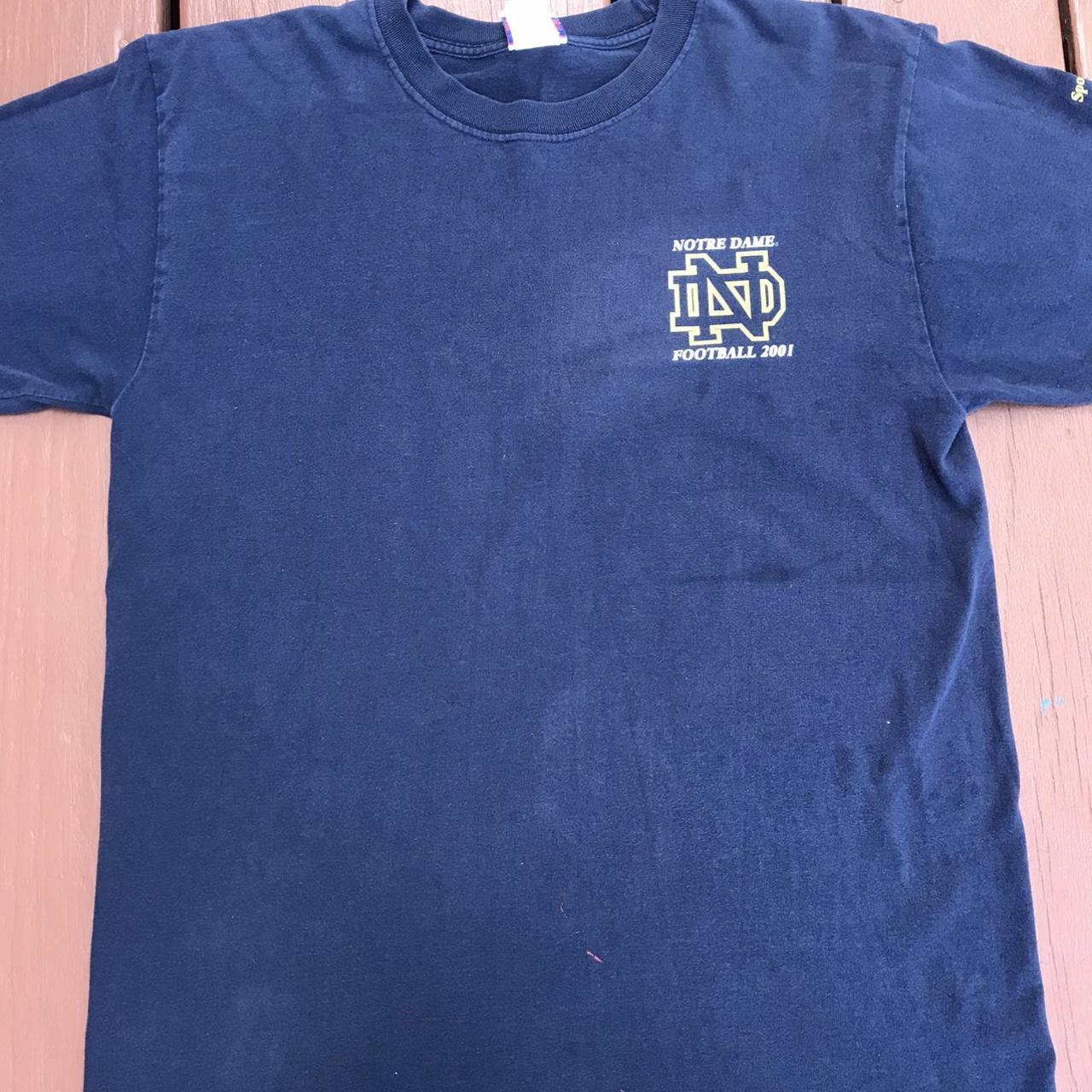 Vintage Notre Dame shirt form 2001. This is the... - Depop