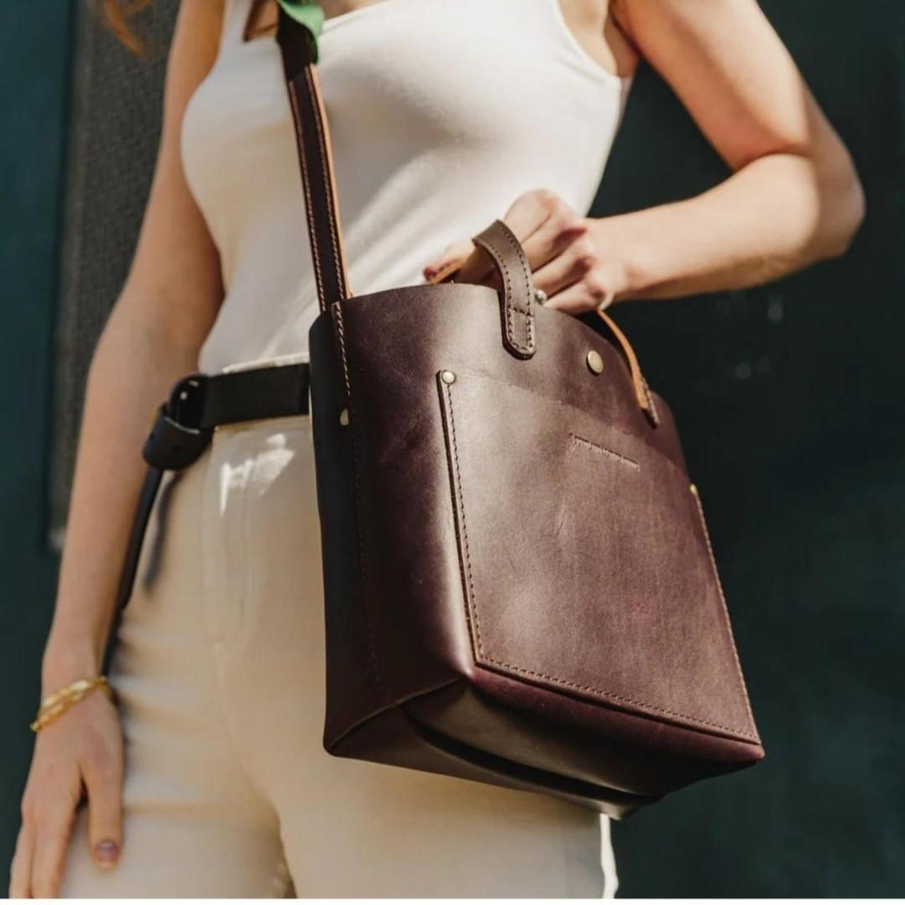 Crossbody Tote  Portland Leather Goods