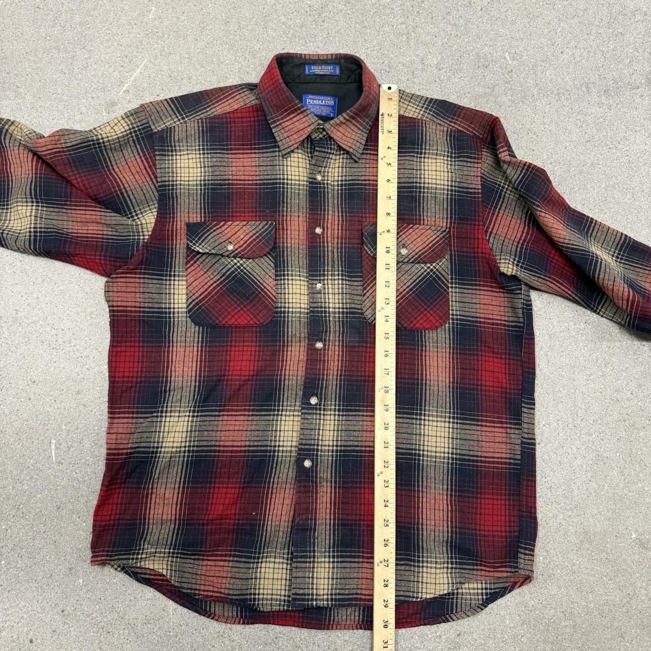 Pendleton Men's Shirt - Blue - L – Pendleton Wool… - image 3