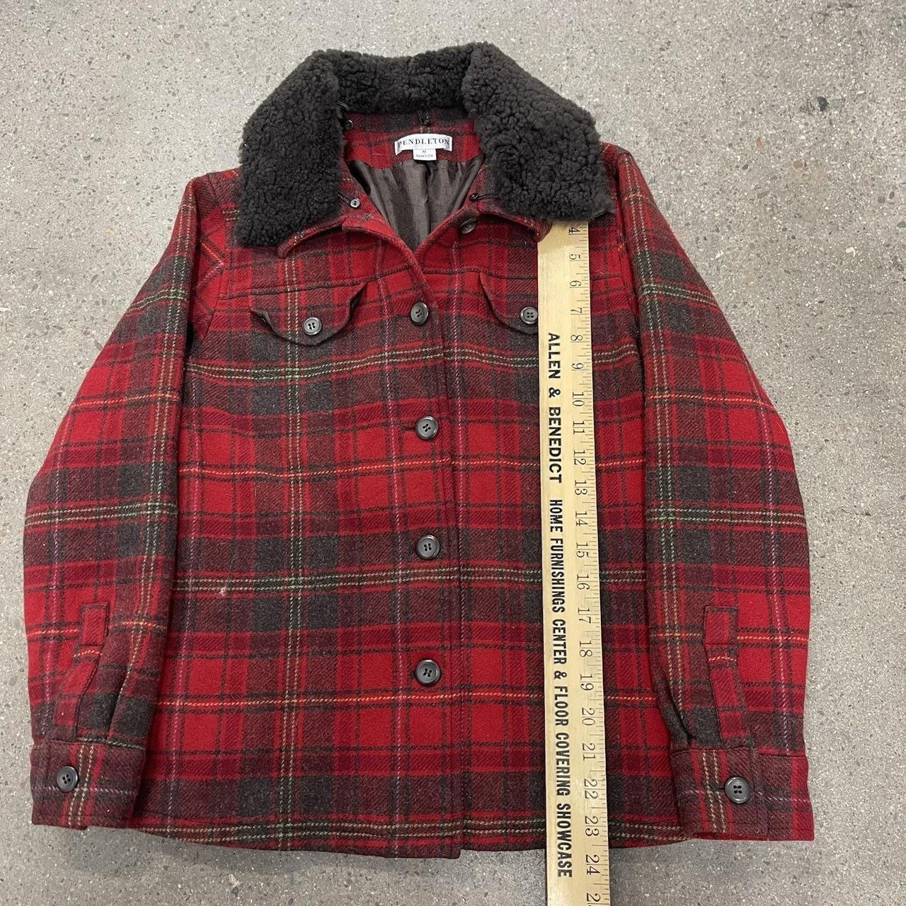 Pendleton Women's Jacket - Red - M – VTG Pendleto… - image 3