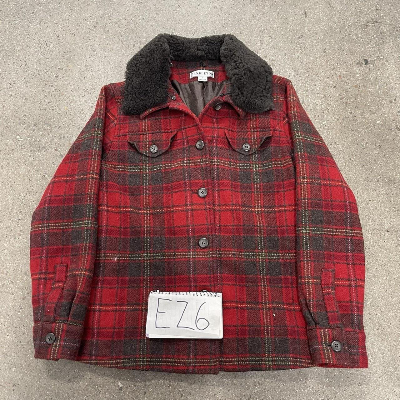 Pendleton Women's Jacket - Red - M – VTG Pendleto… - image 6