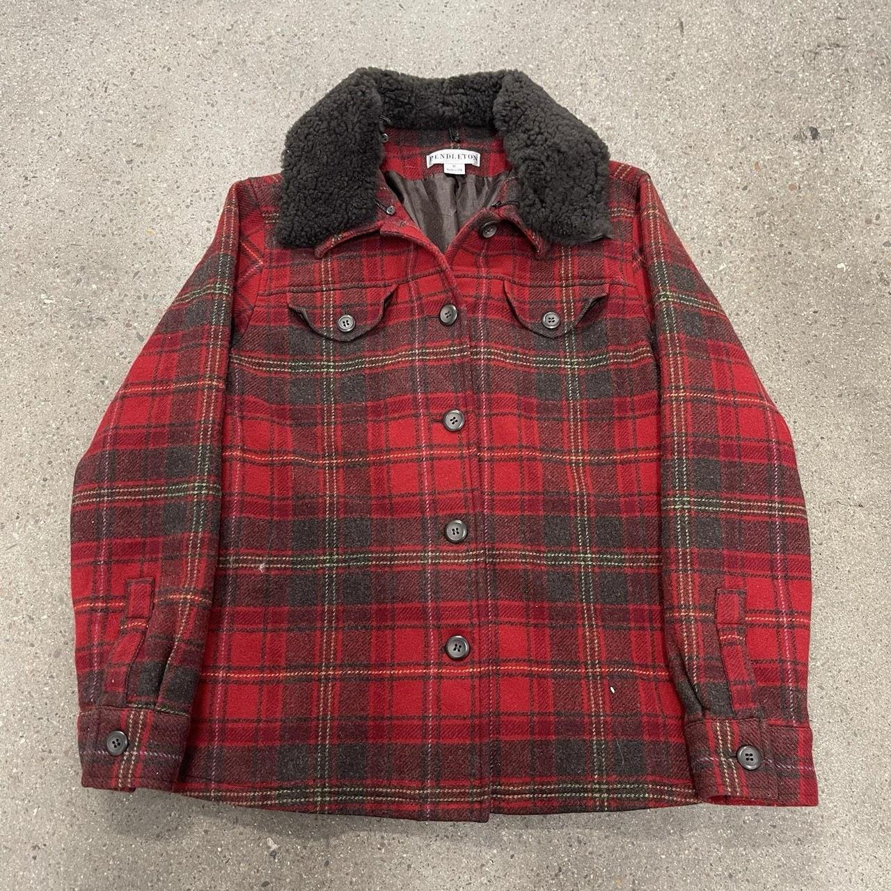 Pendleton Women's Jacket - Red - M – VTG Pendleto… - image 1