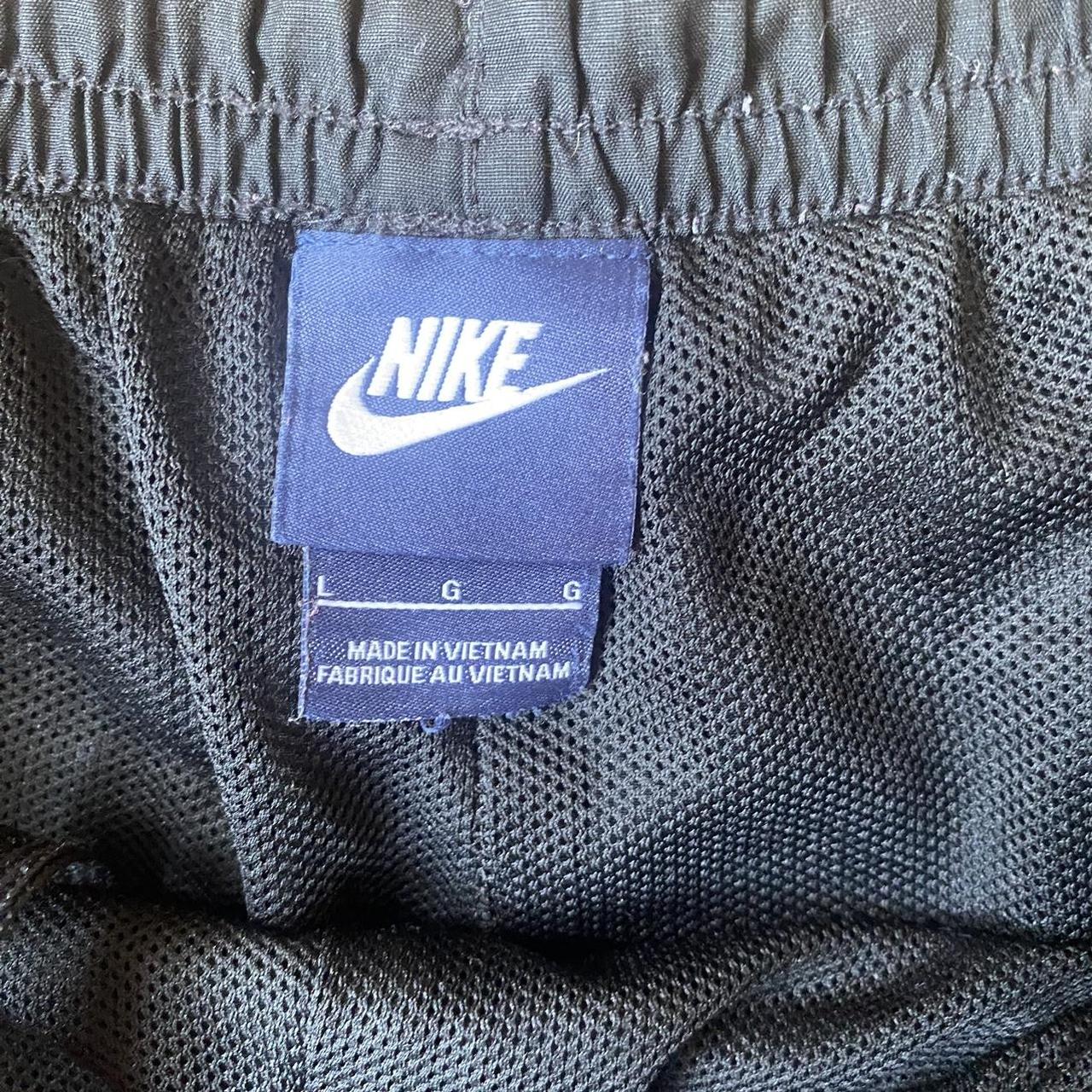 Baggy Nike shell joggers black Perfect condition,... - Depop