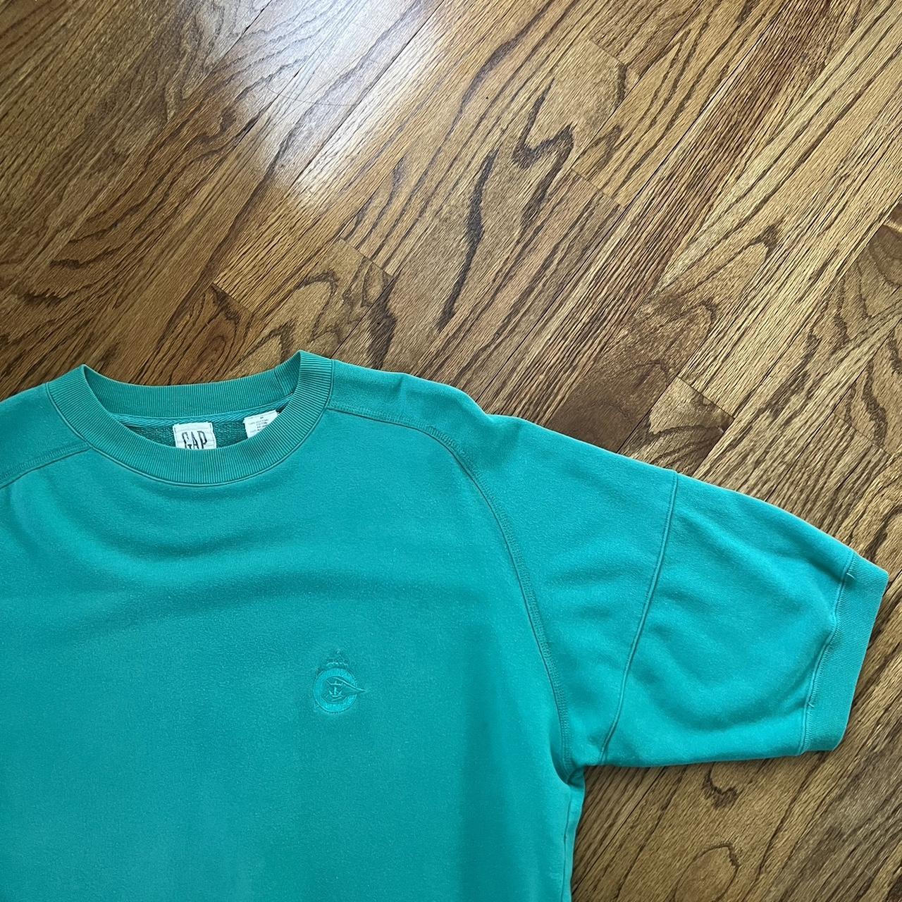 Gap Men's Green Sweatshirt | Depop