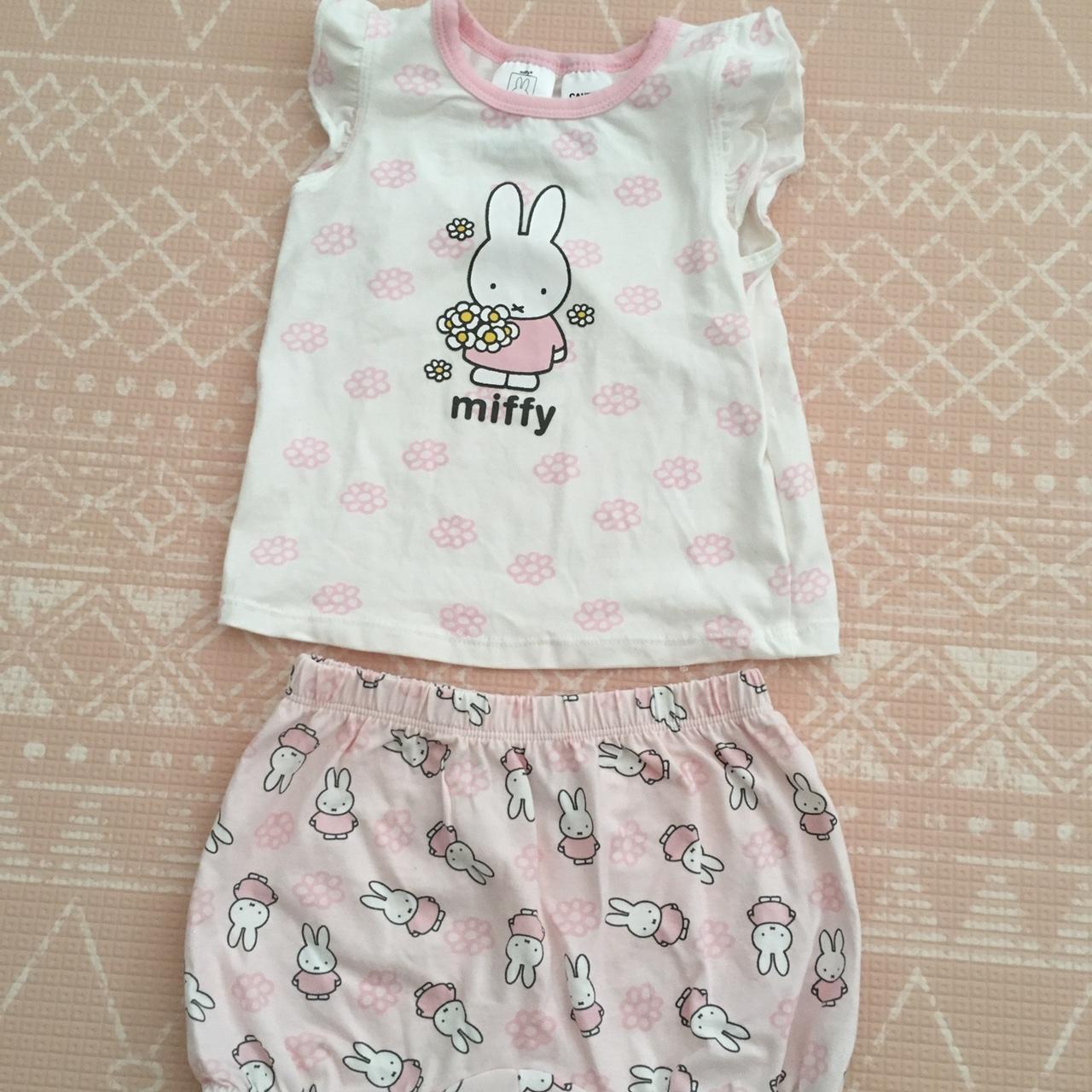 Miffy Pyjama Set. Size 0 (6-12 Months). - Depop