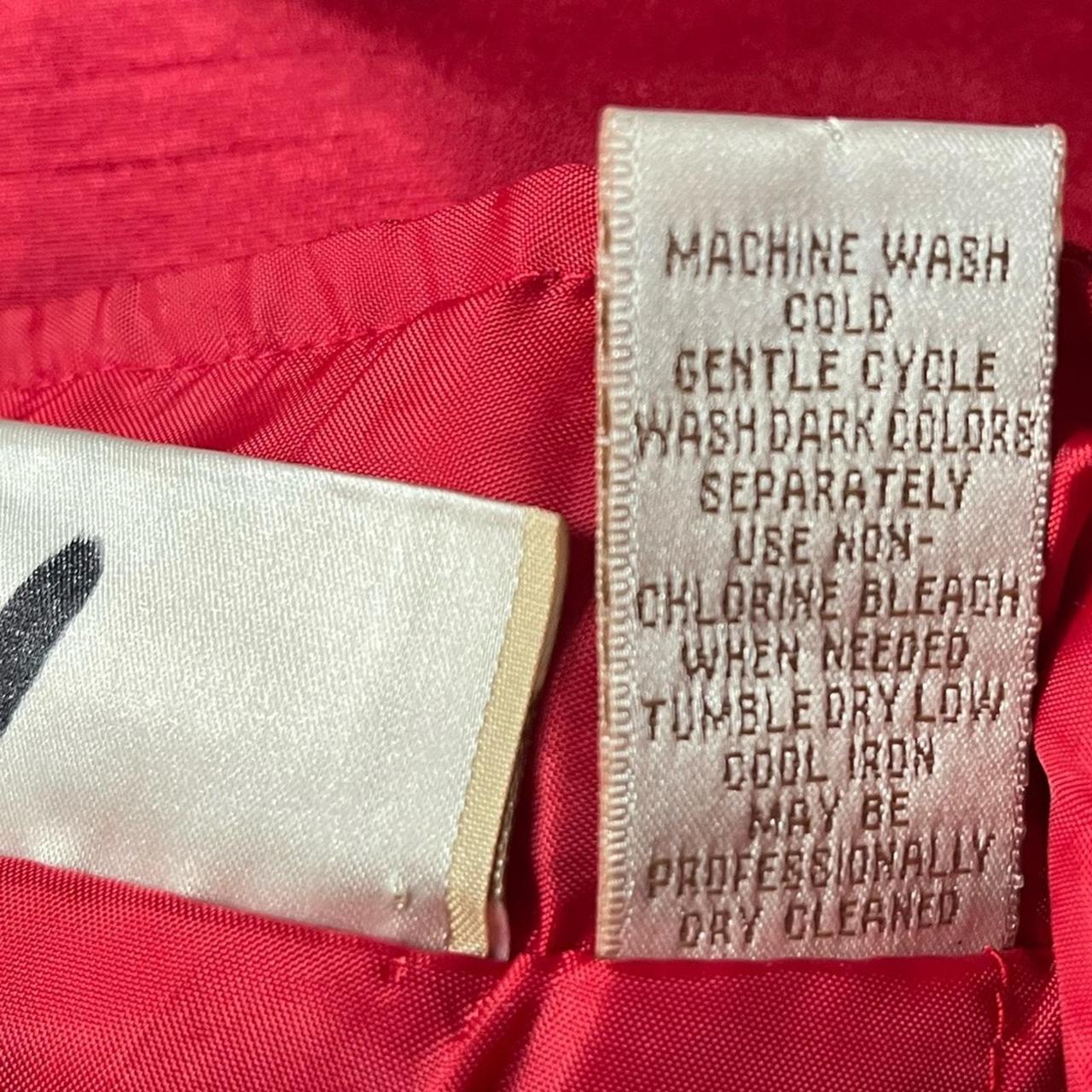 Source Unknown Women's Jacket - Red/Silver - L – … - image 6